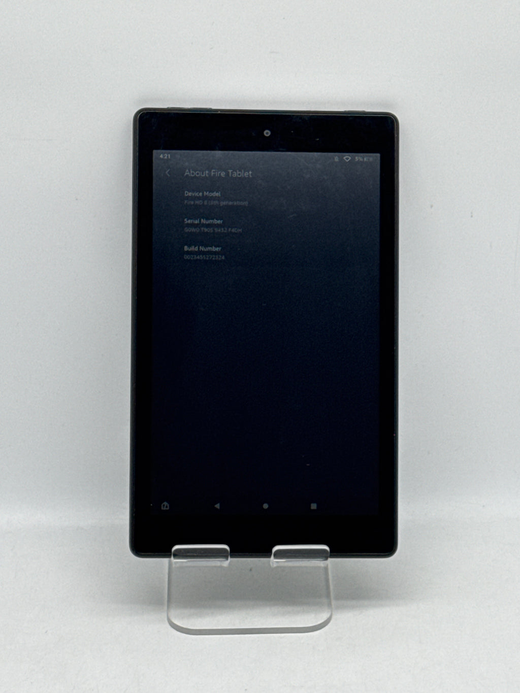 Lot of 8 - Amazon Fire HD 8 8th Gen 8" Quad-Core 1.3GHz 1.5GB RAM 16GB Wi-Fi