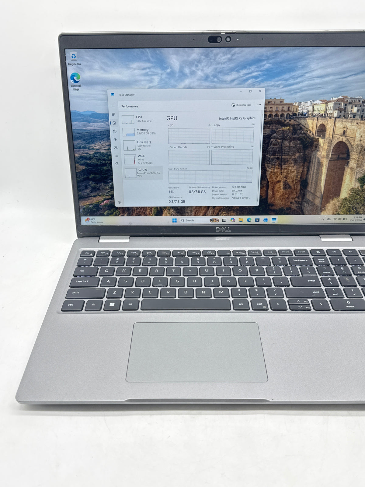 Dell Latitude 5540 Core i5 1345U 16GB RAM 512GB SSD 15.6in - Used