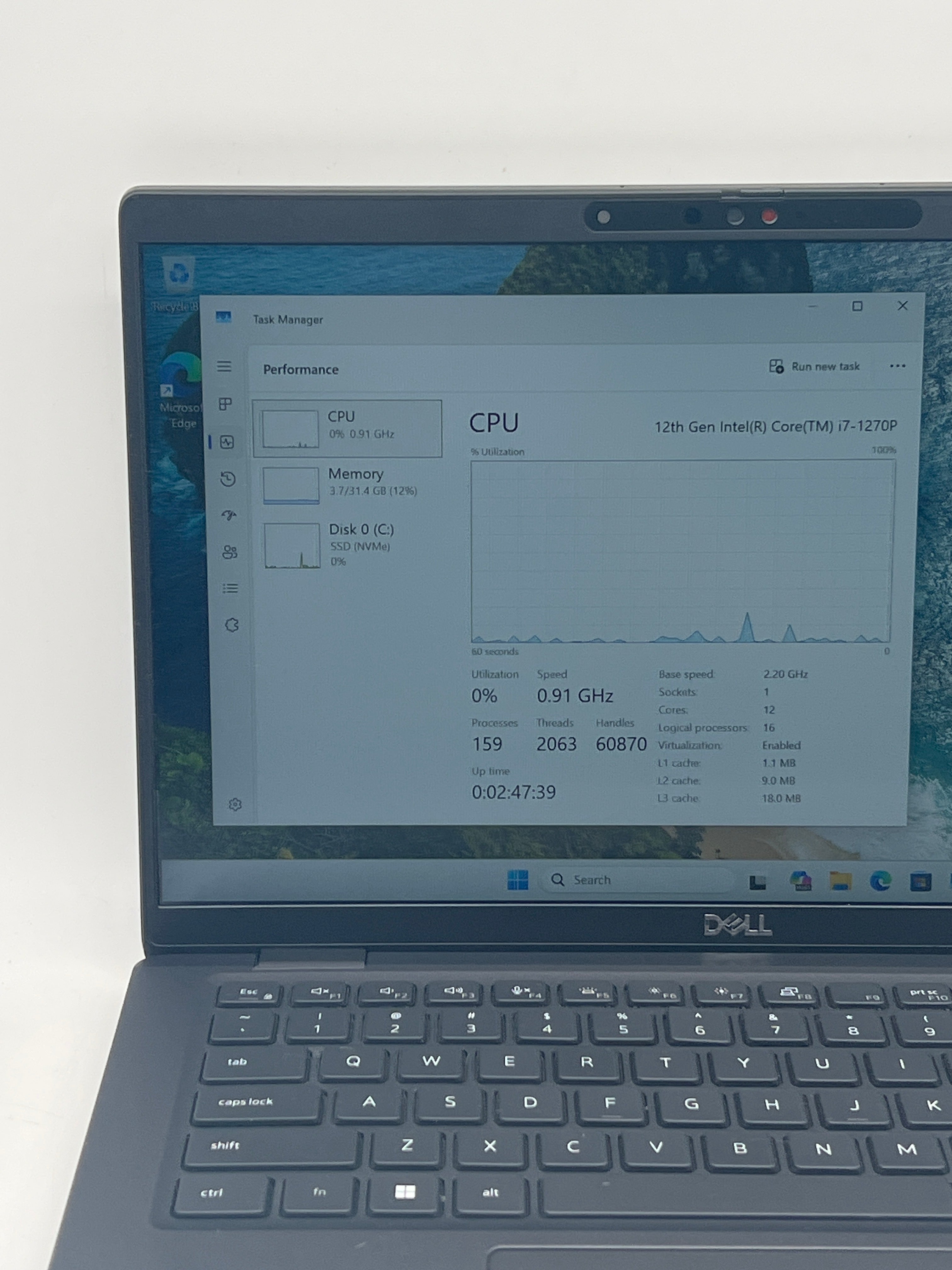 Dell Latitude 7430 14" i5-1270P 32GB RAM 512GB SSD - Bios Locked/Remotely Managed