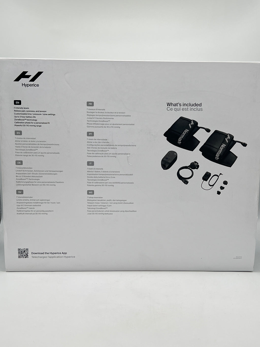 Hyperice Normatec 3 Legs Air Compression Circulation Massager - New In Box