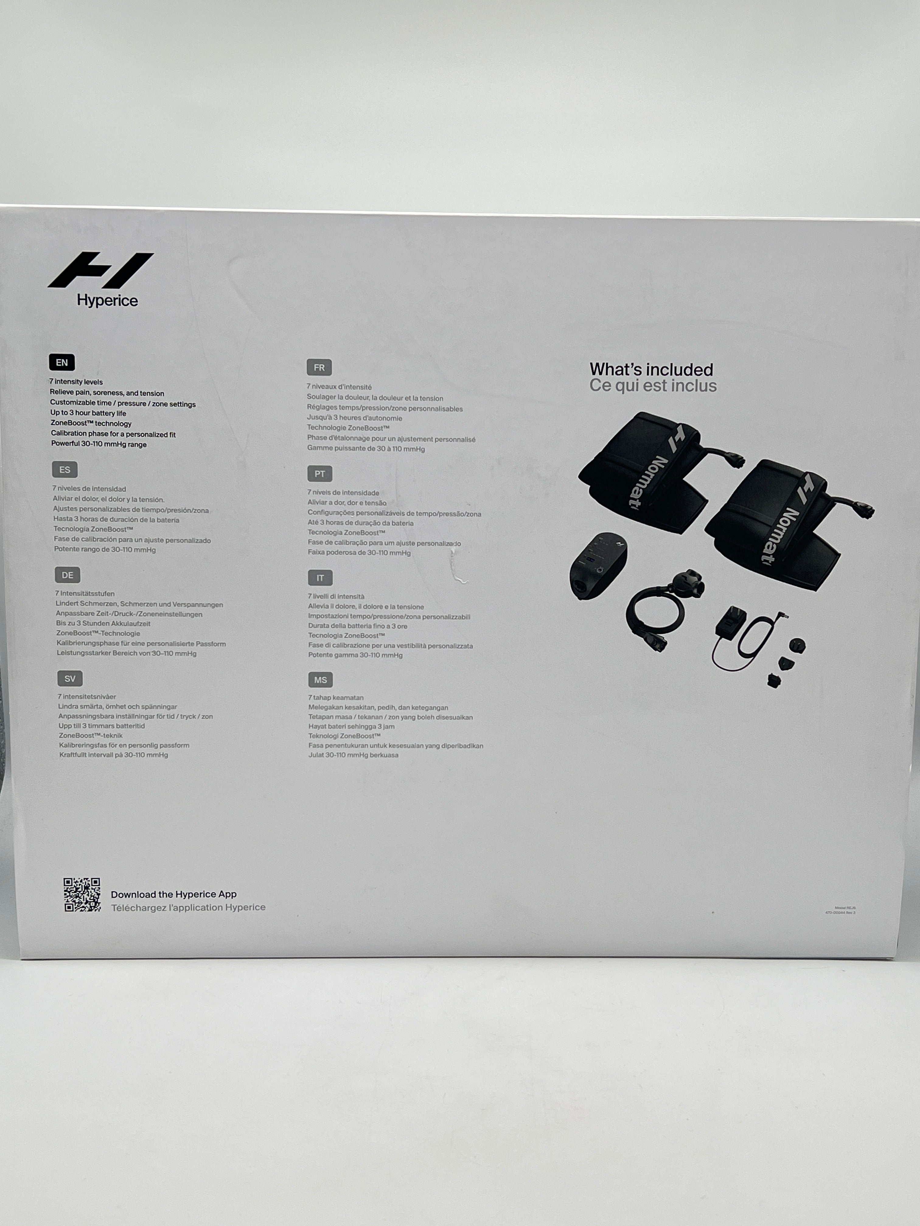 Hyperice Normatec 3 Legs Air Compression Circulation Massager - New In Box