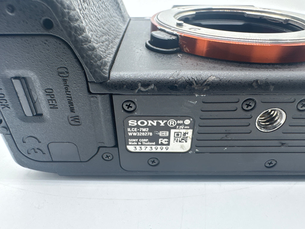 Sony Alpha 7ii Camera W/ 28-70mm Lens & HVL-F32M Flash - Used (SC 40,319)