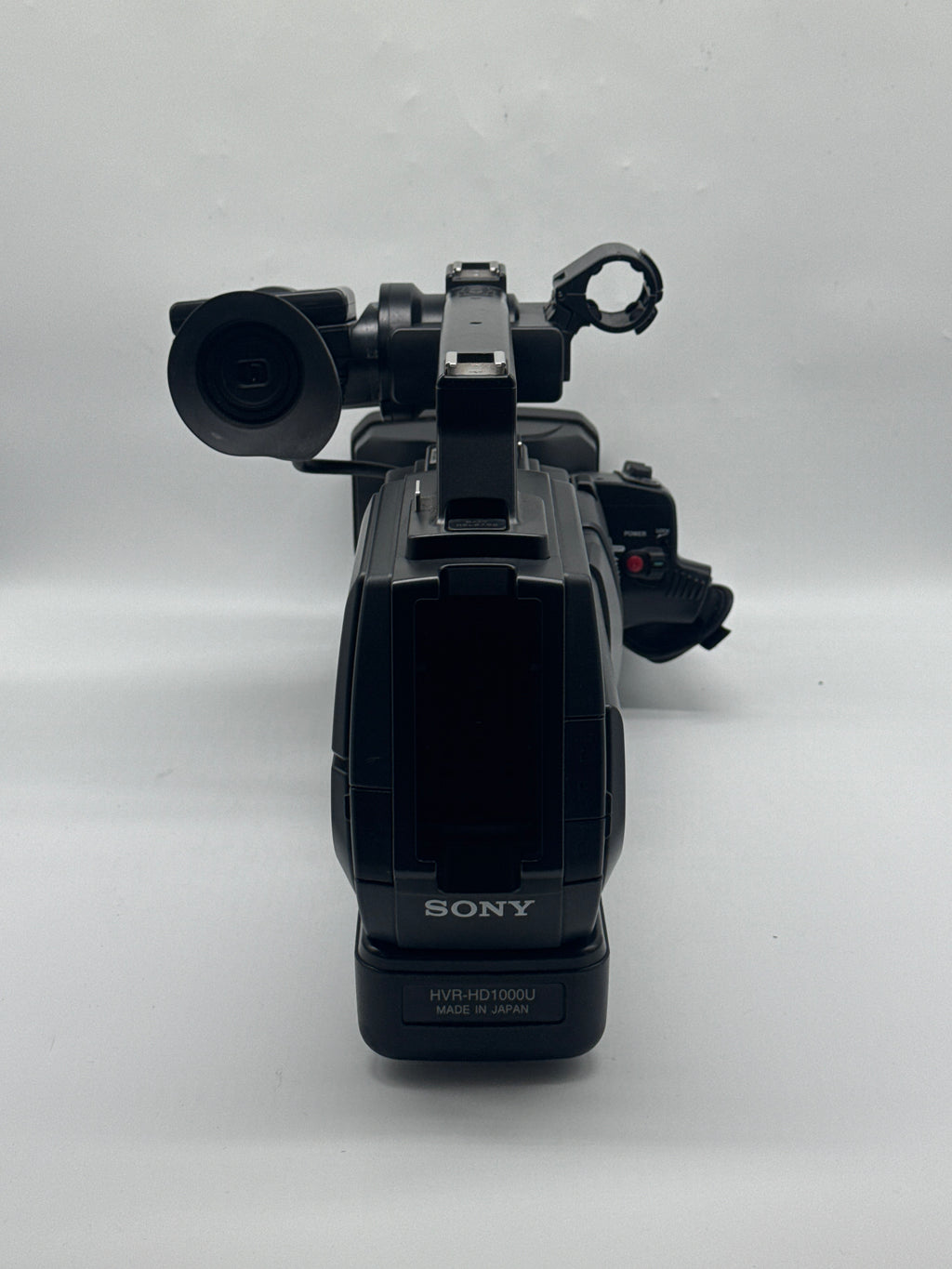 Sony HVR-HD1000U Shoulder-Mount HDV 1080i Camcorder 10x Zoom w/ Mic - For Parts