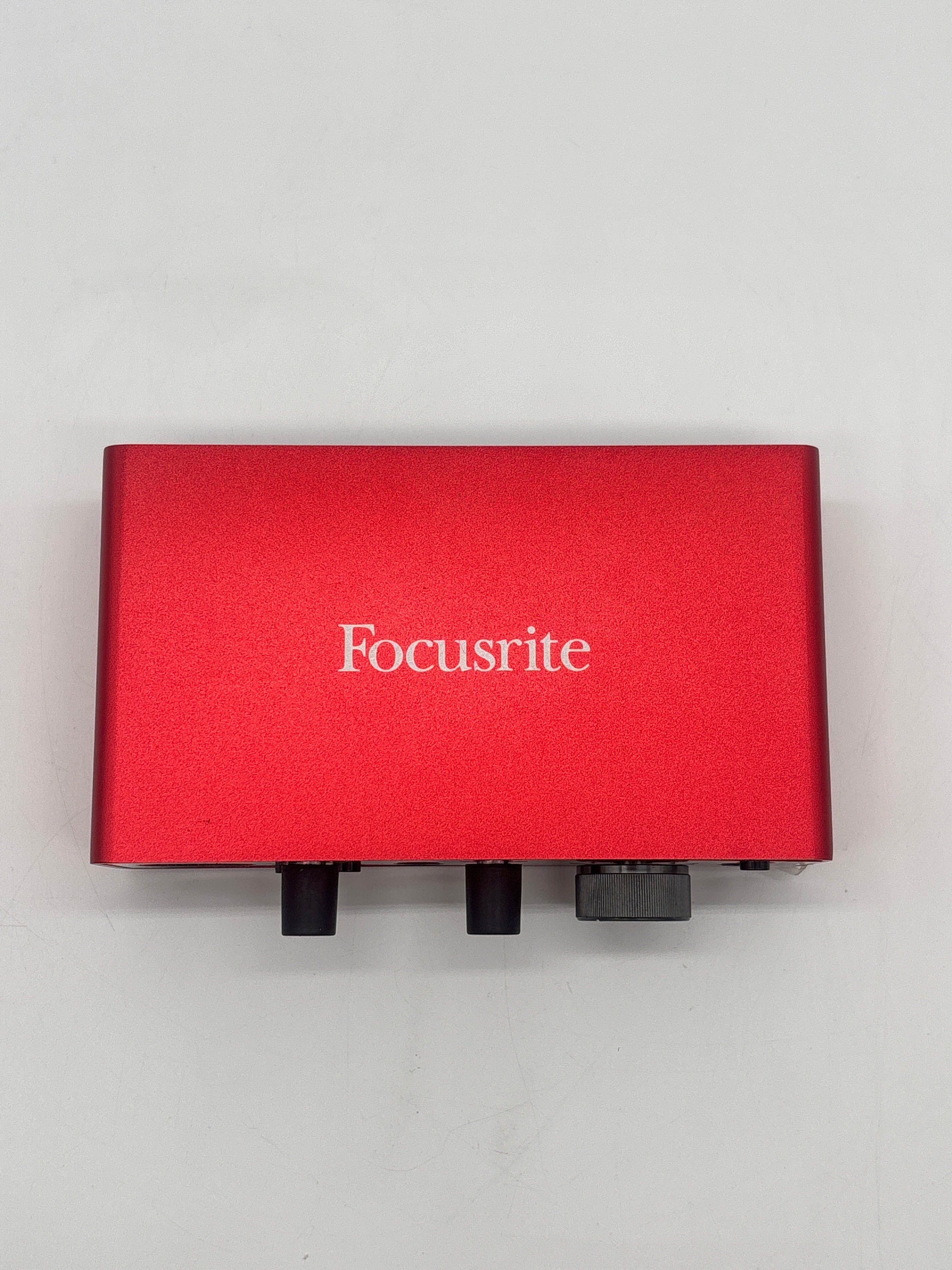 Focusrite Scarlett Solo USB Audio Interface - Red 24 Bit 192 kHz