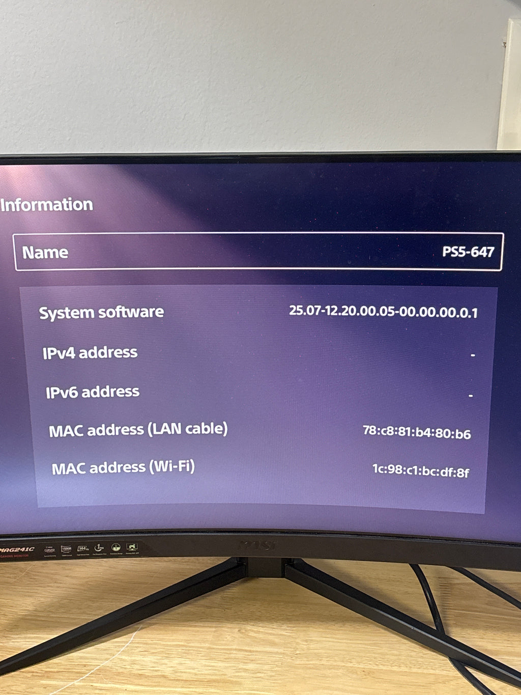 Sony PlayStation 5 Disc Edition CFI-1015A 825GB White Console Only - For Parts (Read DESC)