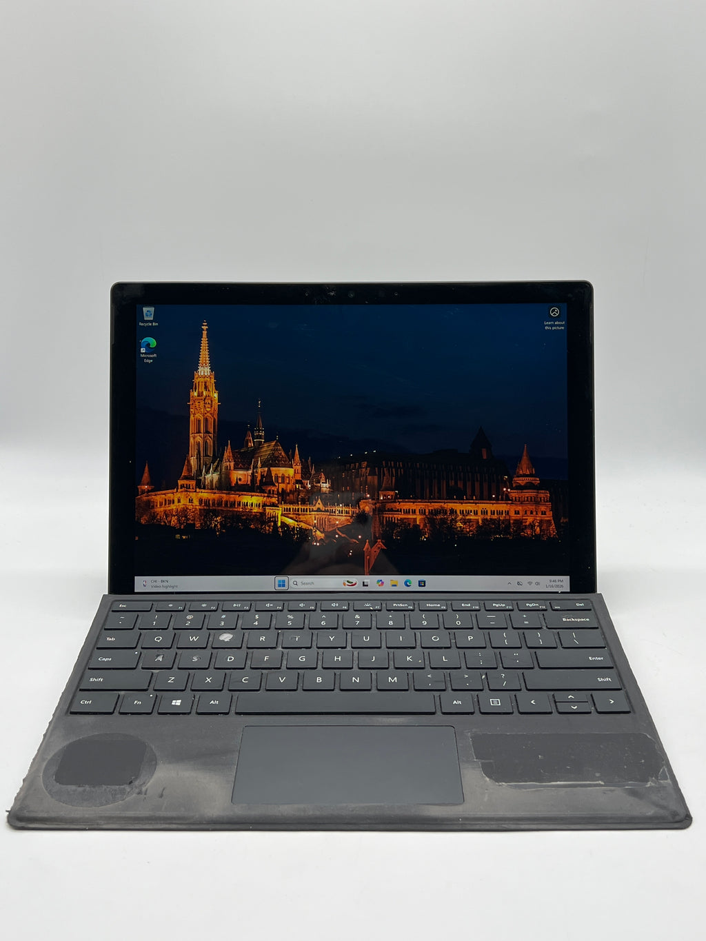 Microsoft Surface Pro 7 Model 1866 12.3 inch Intel Core i5 8gb RAM 256GB SSD - Black