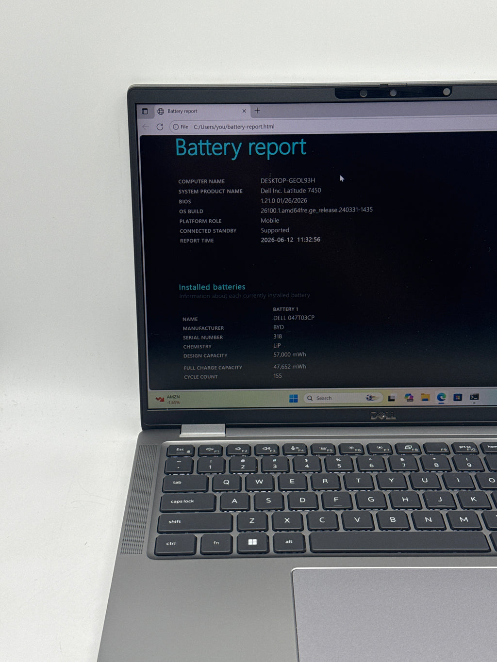 Dell Latitude 7450 Touch Ultra 7 155U 16GB RAM 512GB SSD