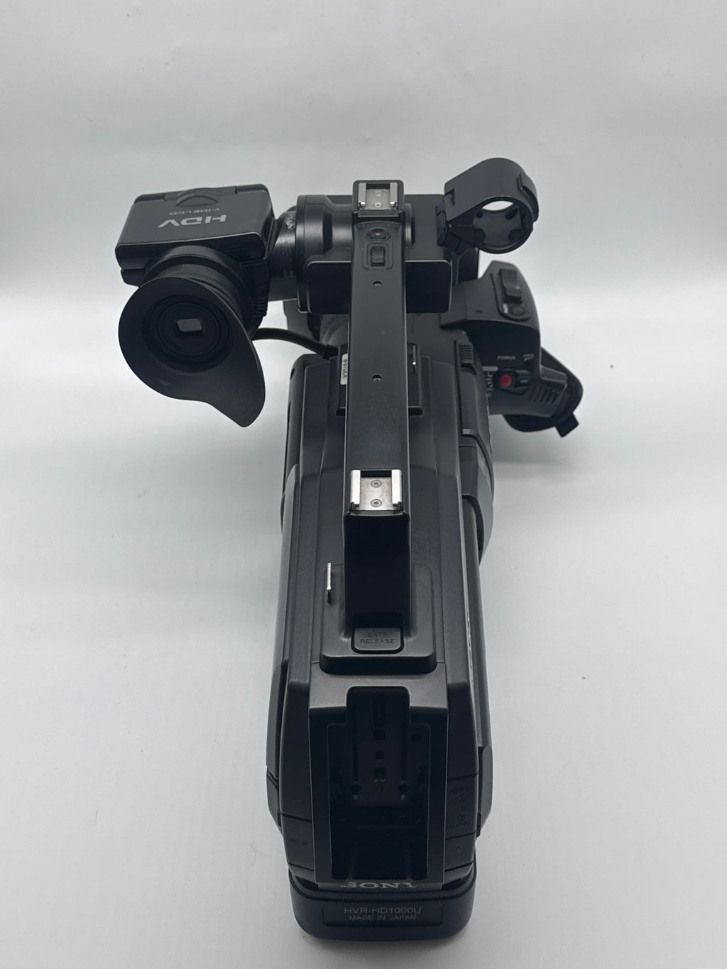Sony HVR-HD1000U Shoulder-Mount HDV 1080i Camcorder 10x Zoom w/ Mic - For Parts