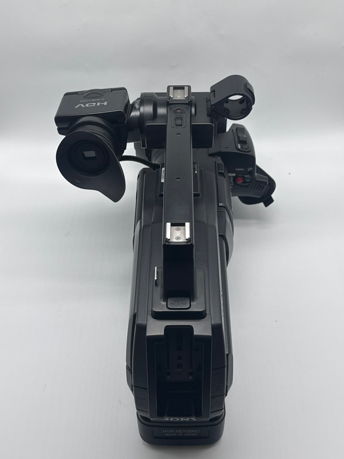 Sony HVR-HD1000U Shoulder-Mount HDV 1080i Camcorder 10x Zoom w/ Mic - For Parts