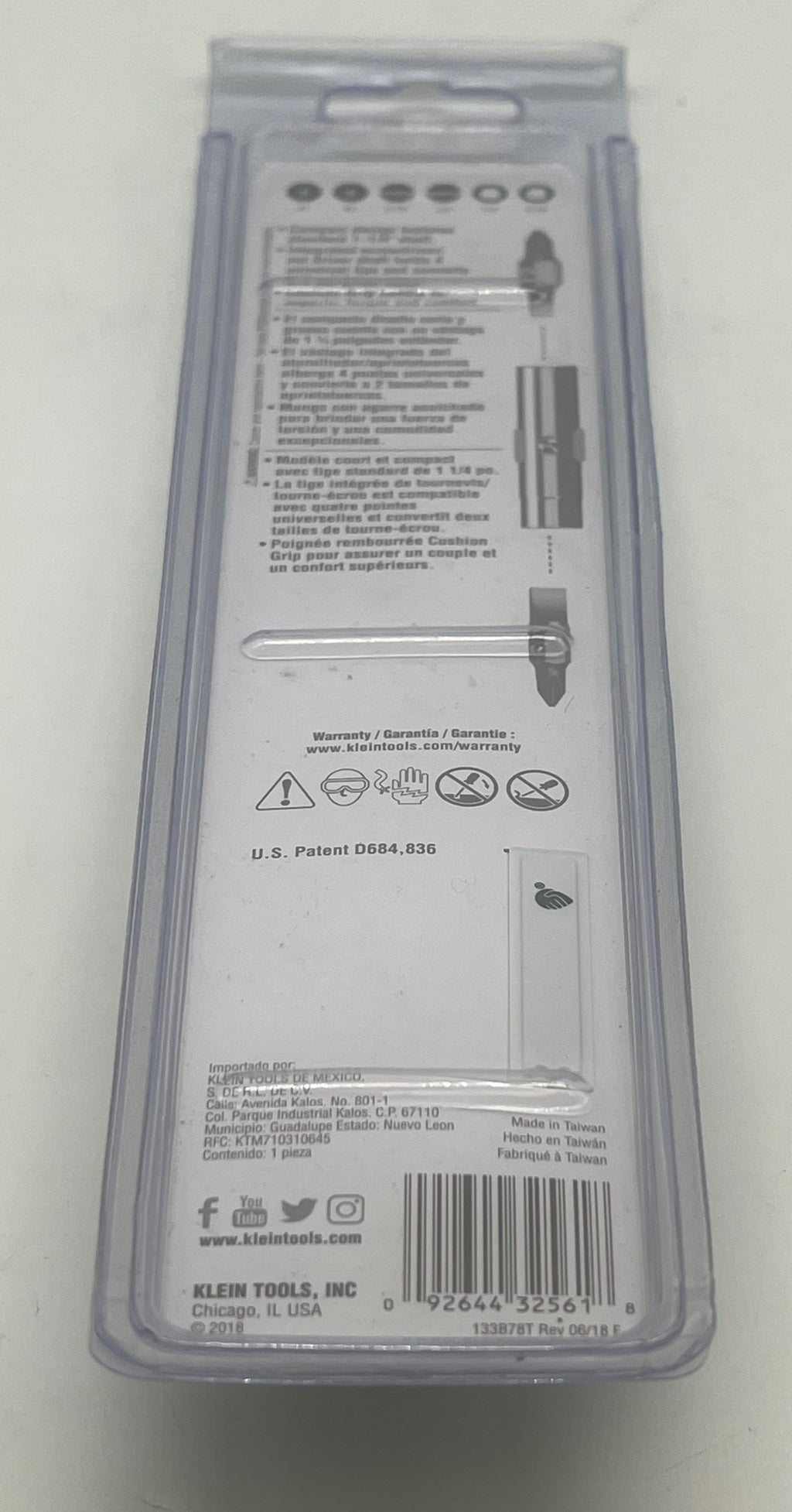 Klein Tools Stubby Multi Bit Screwdriver 32561 - New In Box