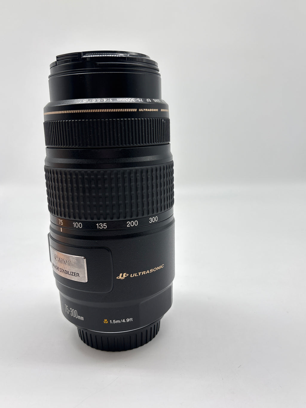 Canon EF 75-300mm  f/4-5.6 IS USM Image Stabilization Lens - Used