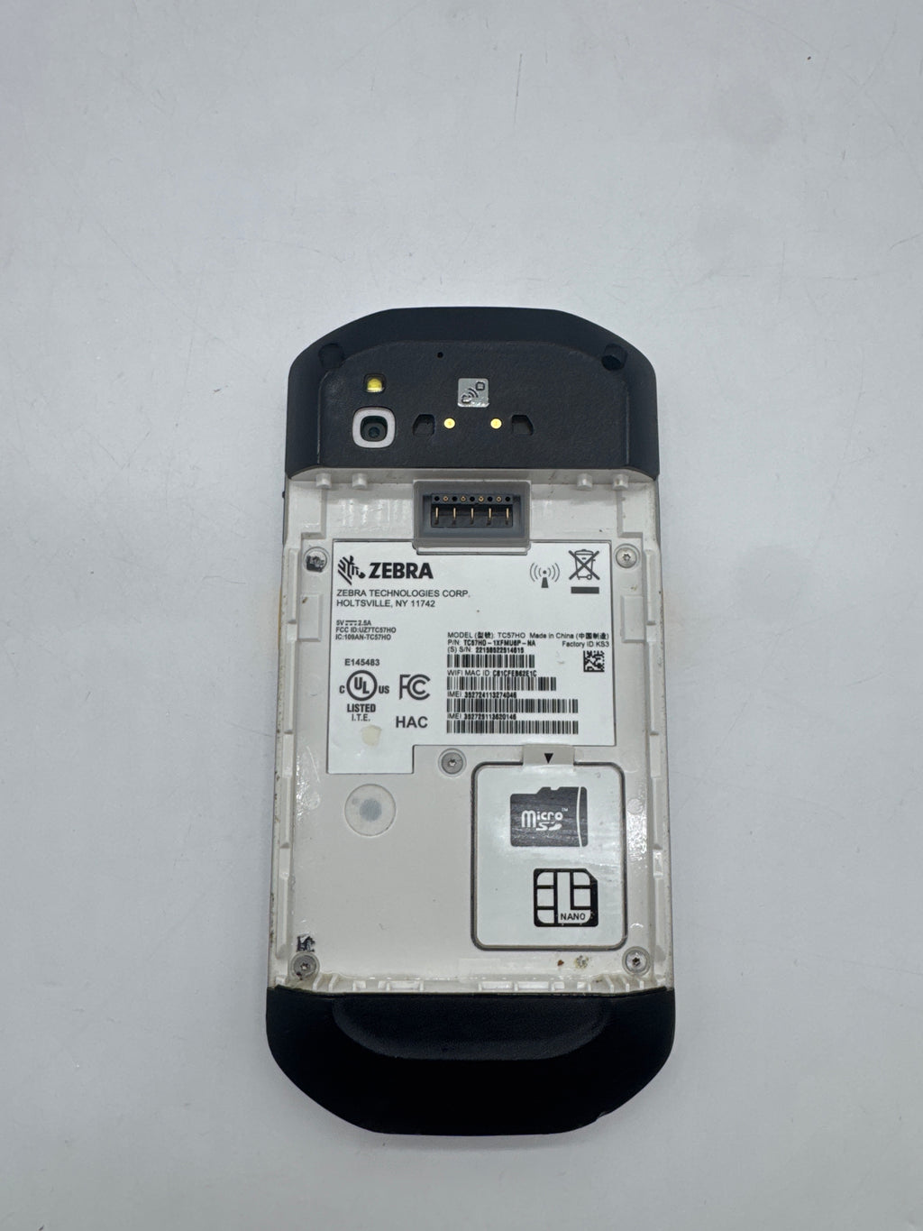 Zebra TC57HO Mobile Scanner - For Parts [Untested]