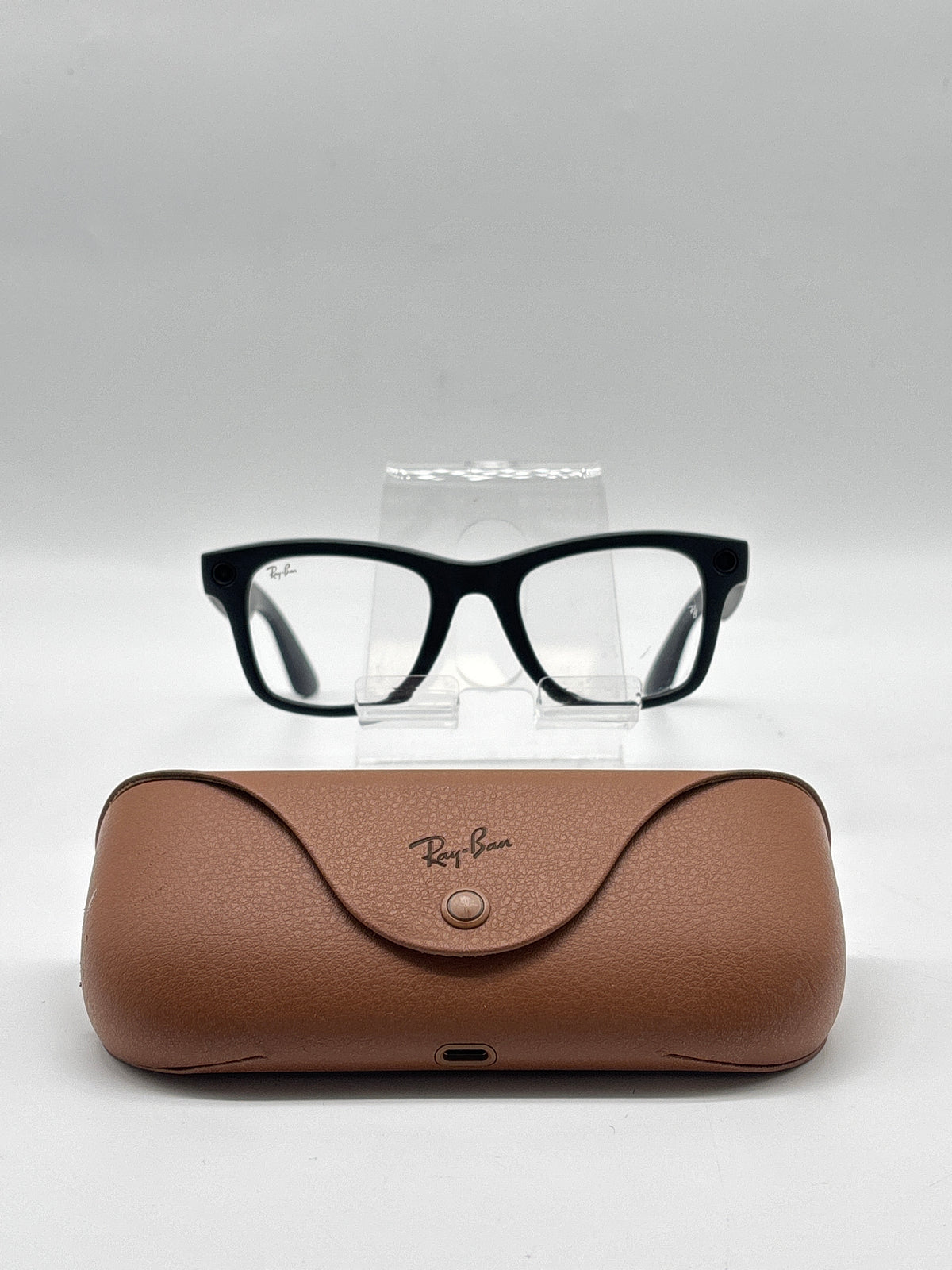 Ray-Ban Meta Wayfarer Gen 2 RW4012 Smart Glasses Shiny Black G-15 Lens - Used