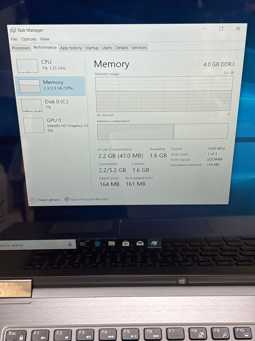 Dell Inspiron 15-7568 i3-6100U 4GB RAM 500GB HDD - For Parts (No Battery)