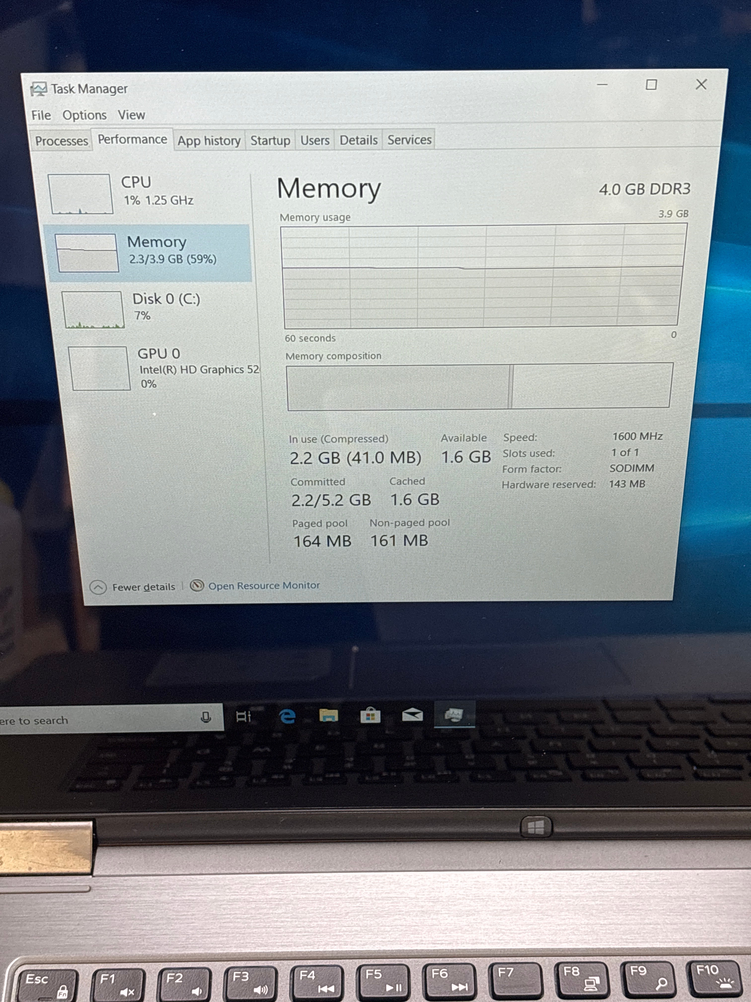 Dell Inspiron 15-7568 i3-6100U 4GB RAM 500GB HDD - For Parts (No Battery)