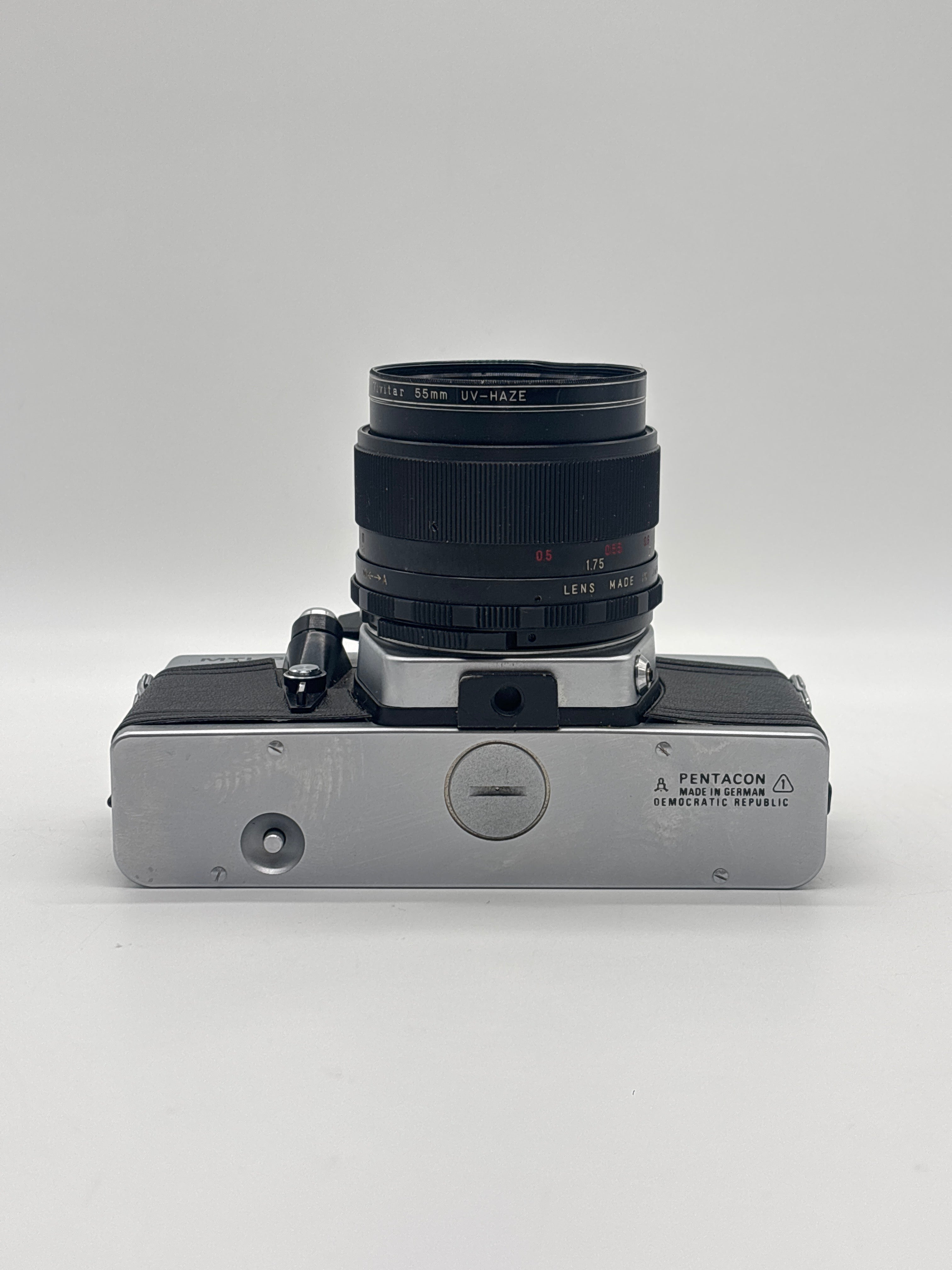 Praktica MTL 5 Vintage Camera - For Parts (Untested, Cracked Lens)