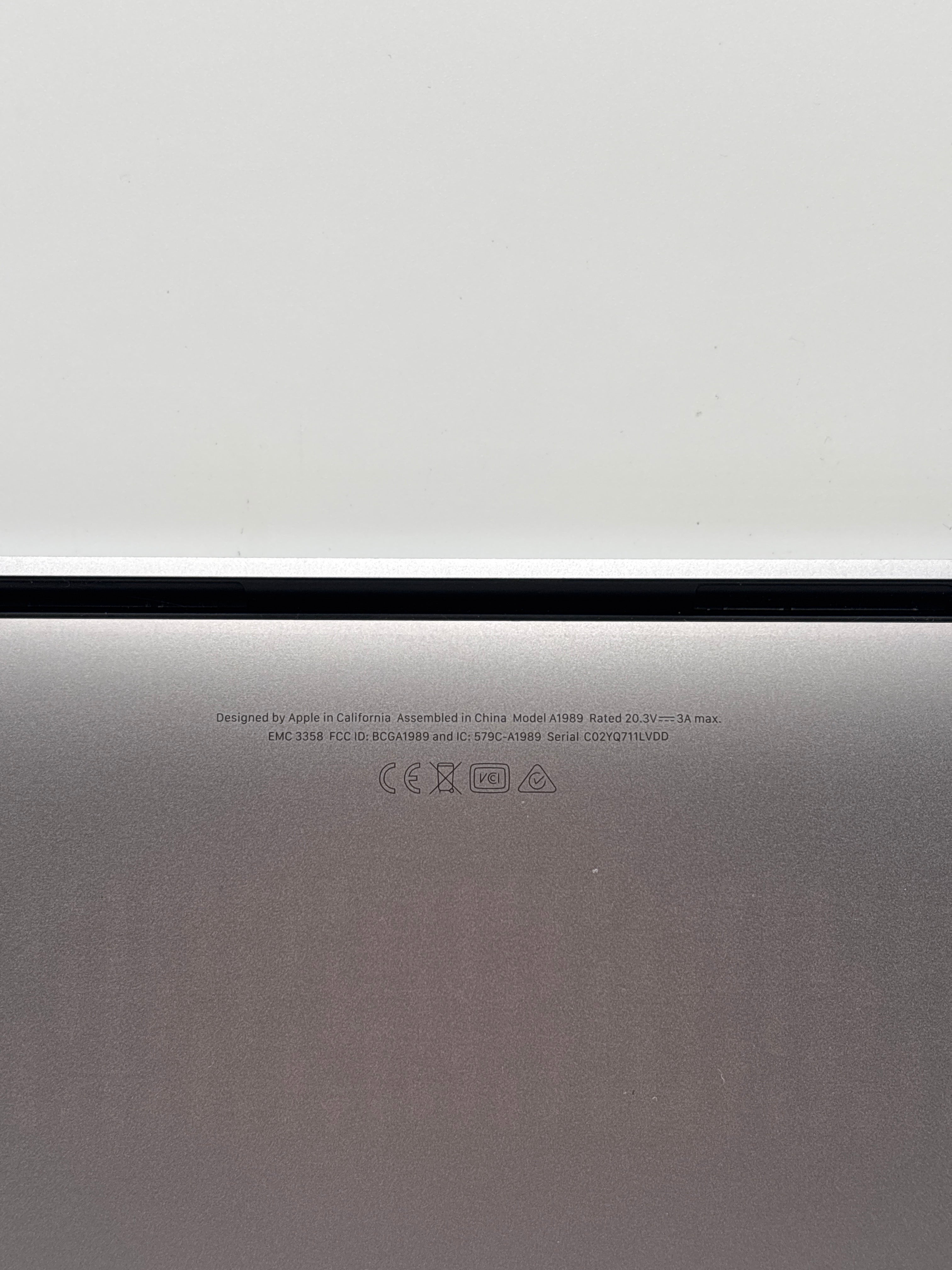 Apple MacBook Pro 13" A1989 Gray Core i5 8GB RAM 512GB SSD - For Parts (Read DESC)