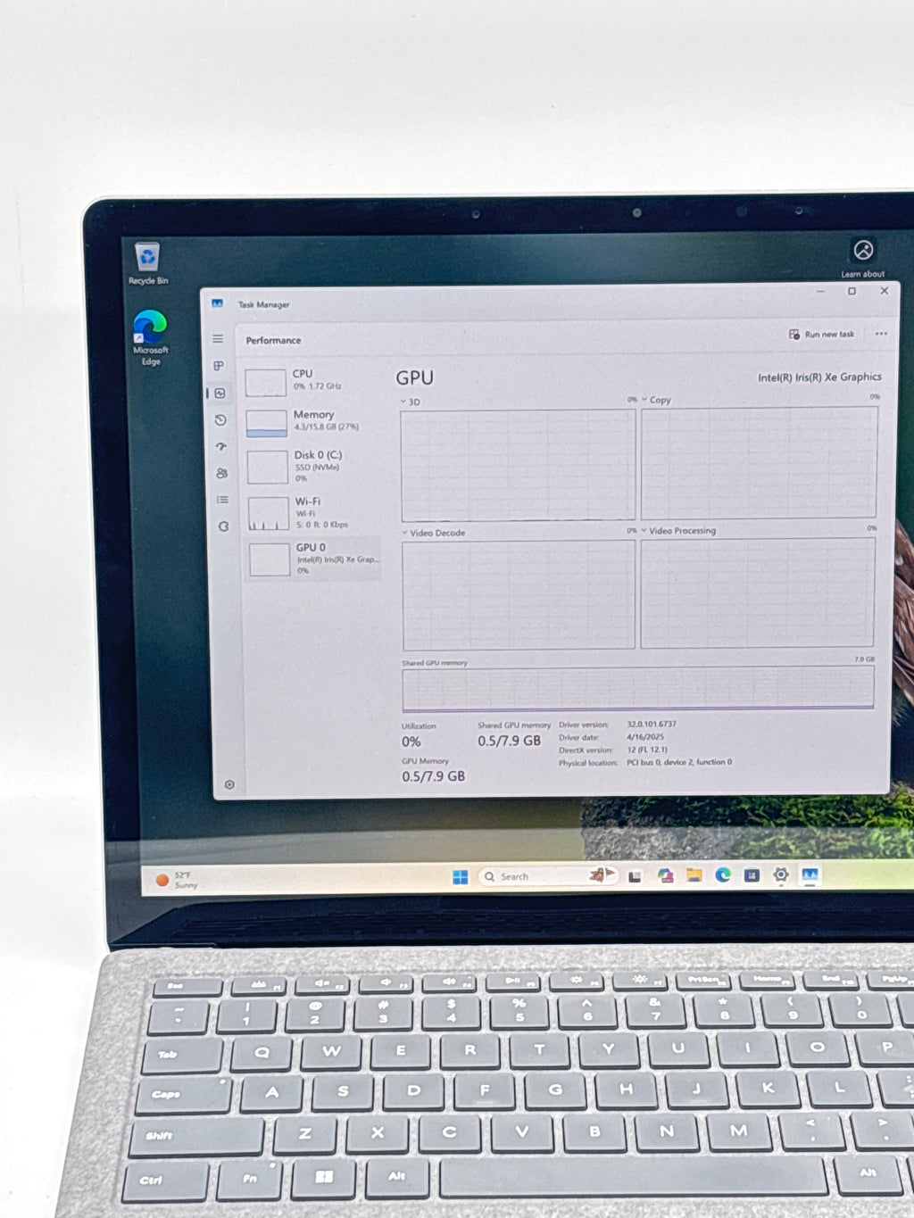 Microsoft Surface Laptop 5 1950 i7-1265U 16 GB RAM 512 GB