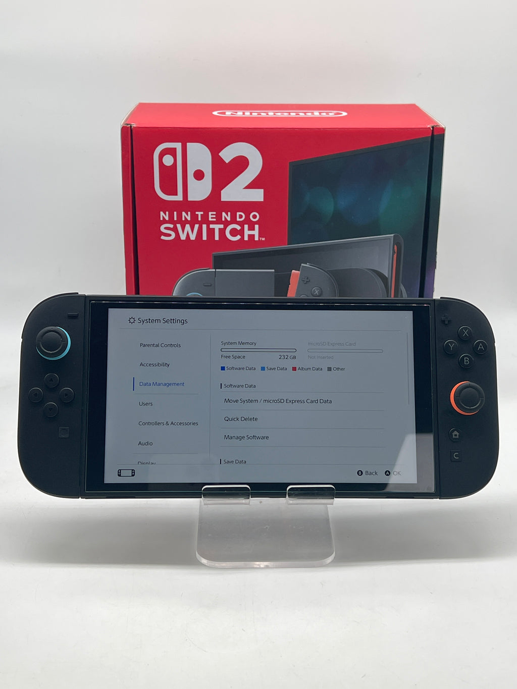 Nintendo Switch 2 256 GB  - Used With Box w/Mariokart World