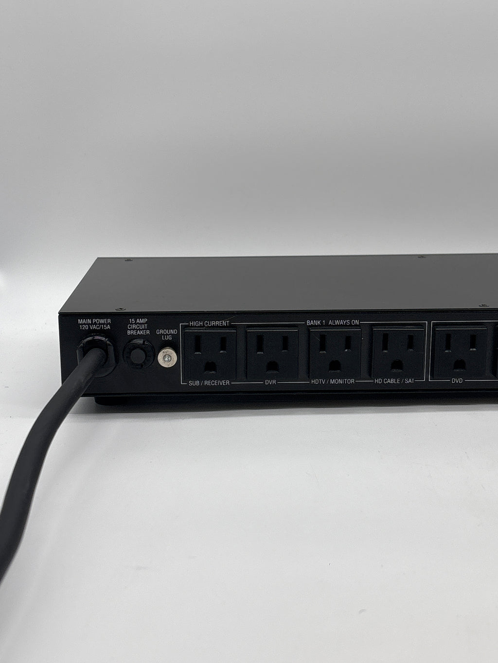 Panamax M4300-EX Power Conditioner - Black - 8 Outlets