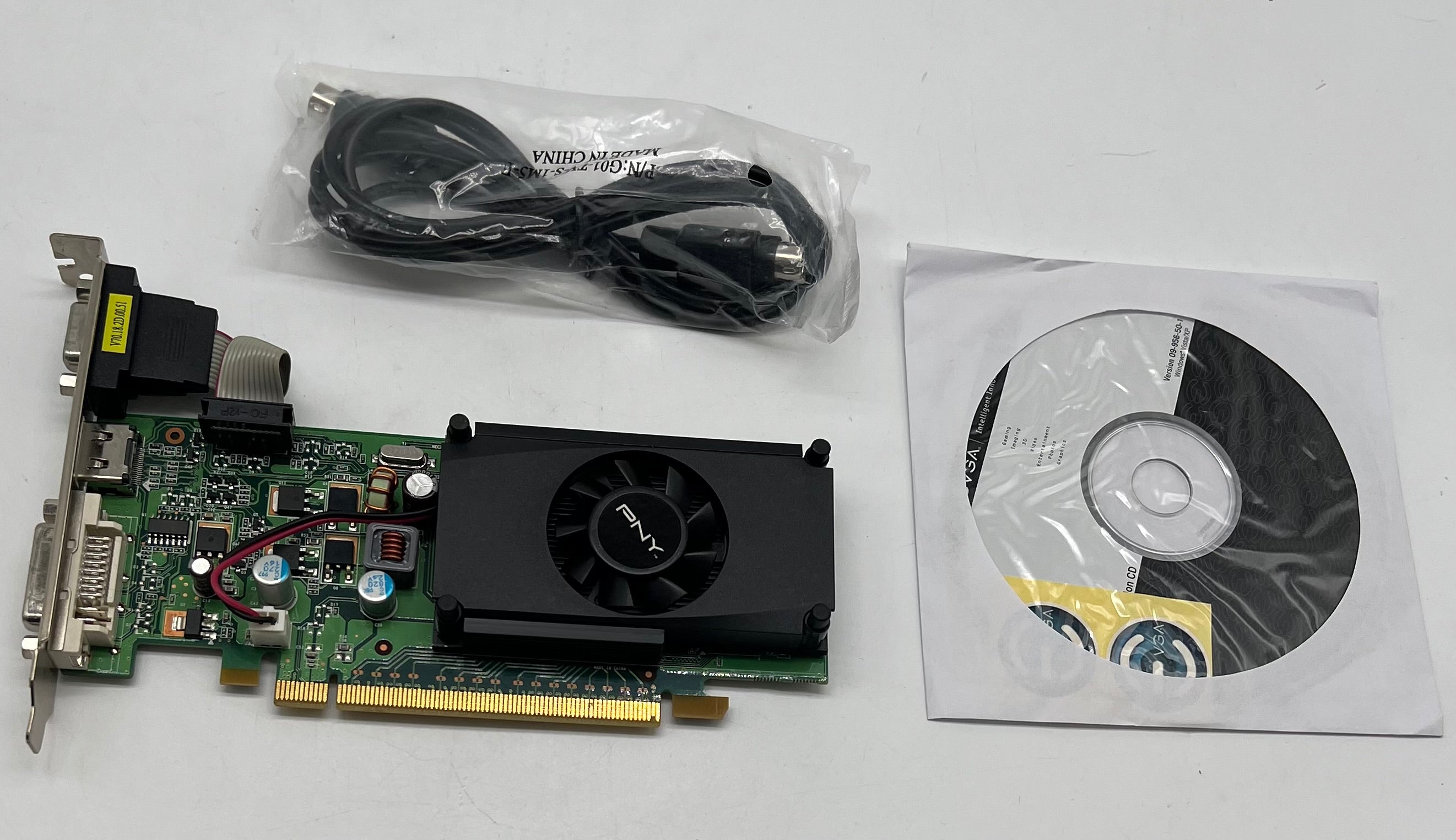 PNY GeForce 210 512MB DDR2 PCI-E Graphics Card - For Parts(Untested)