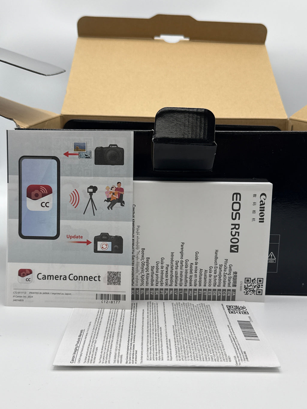 Canon EOS R50 V 24MP Mirrorless w/ RF-S 14-30mm PZ Lens - New