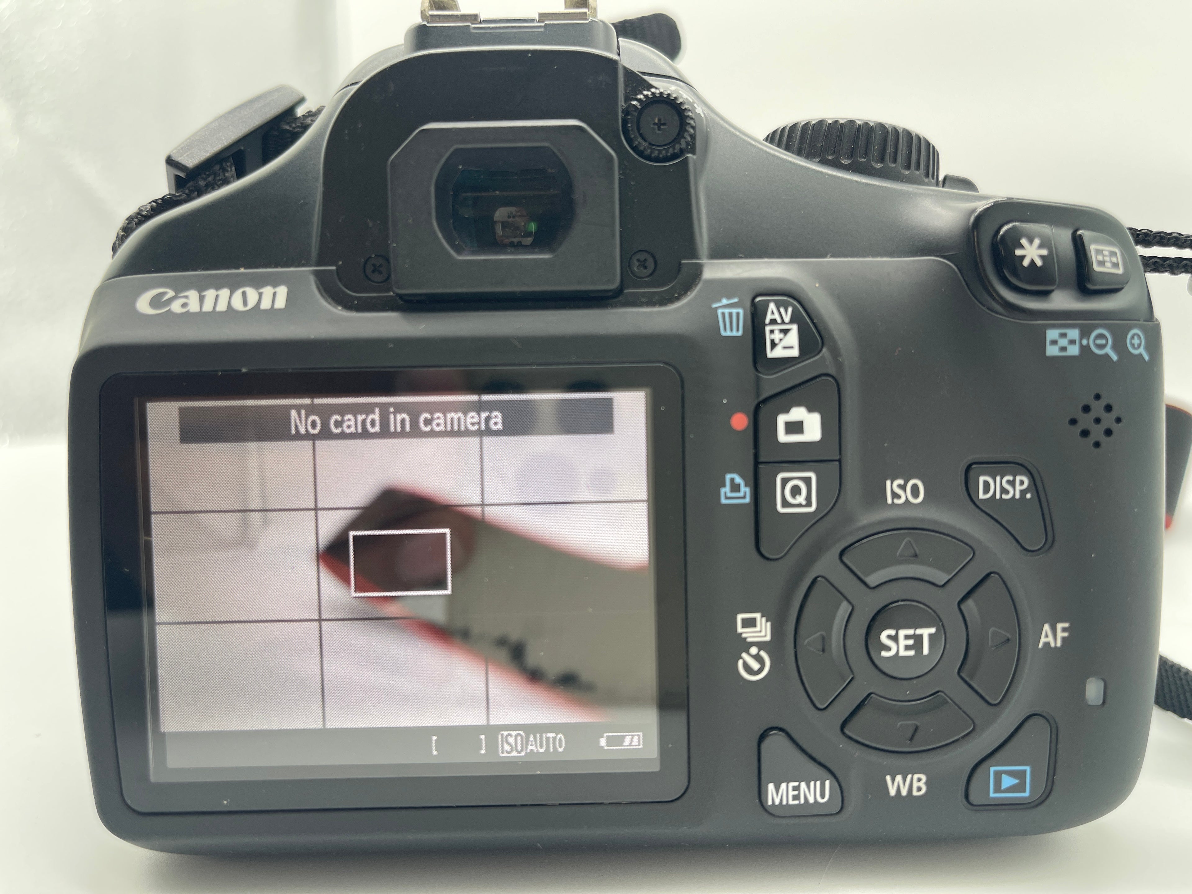 Canon EOS Rebel T3 Digital SLR Camera with EFS 18-55mm Lens Black Used
