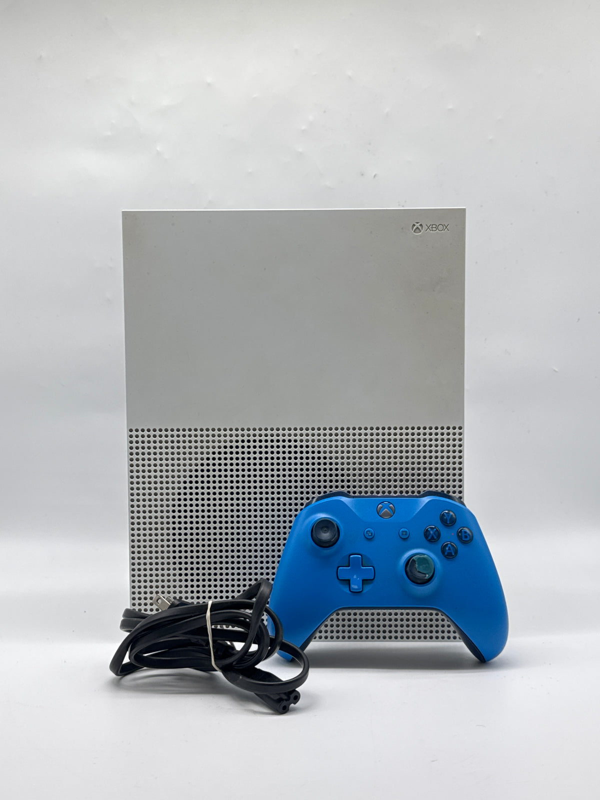 Microsoft Xbox One S 500GB HDD White Console 4K Blu-ray 1 Controller - Used