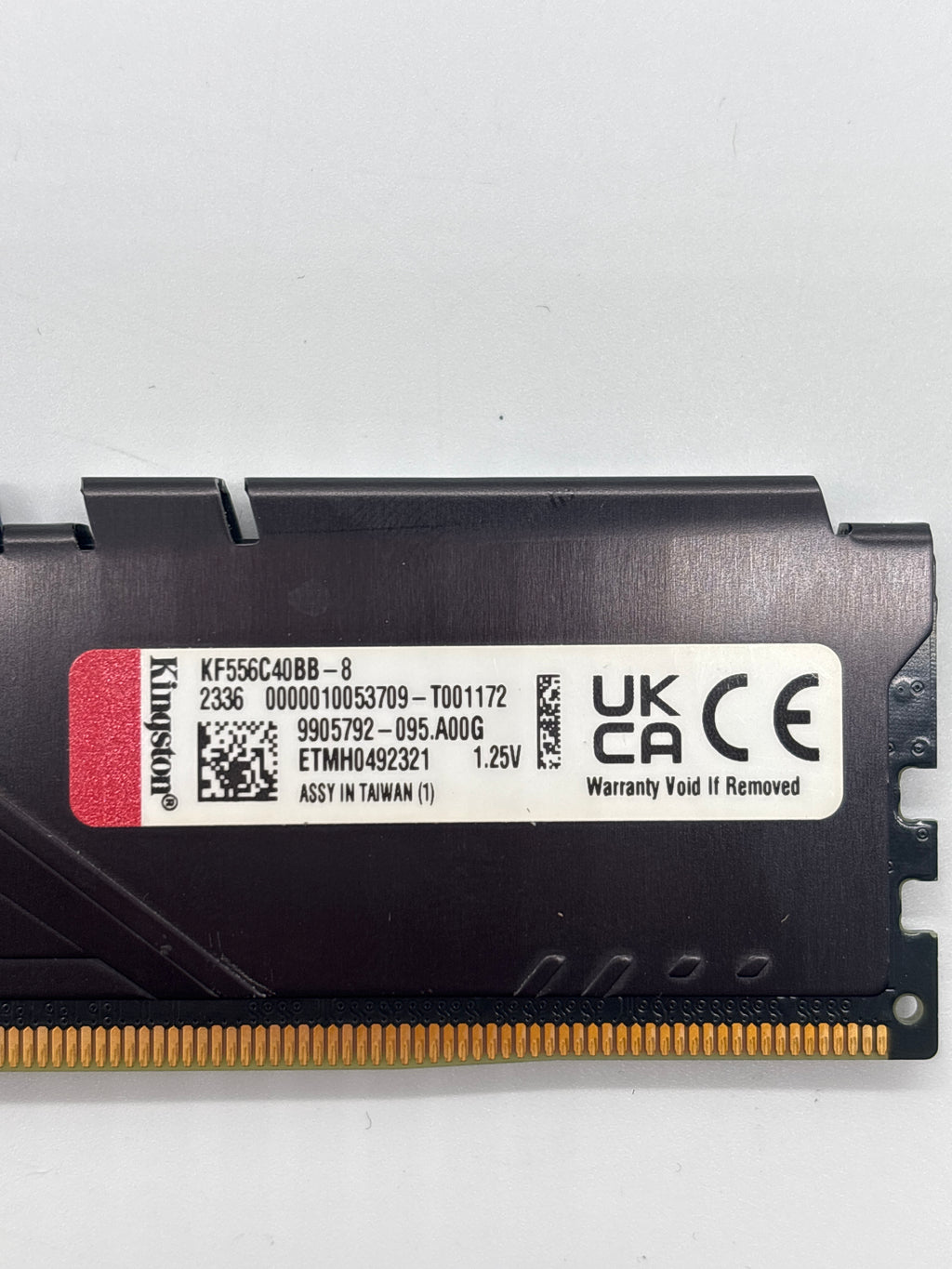 Kingston Fury Beast 8GB (2x8) DDR5 RAM KF556C40BB