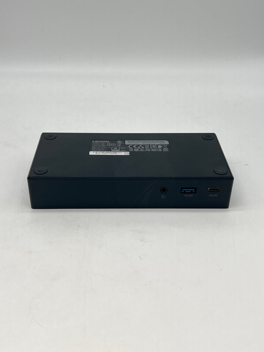 Lenovo ThinkPad USB-C Dock DK1633 40A9 with Power Adapter & USB-C Cable - Used