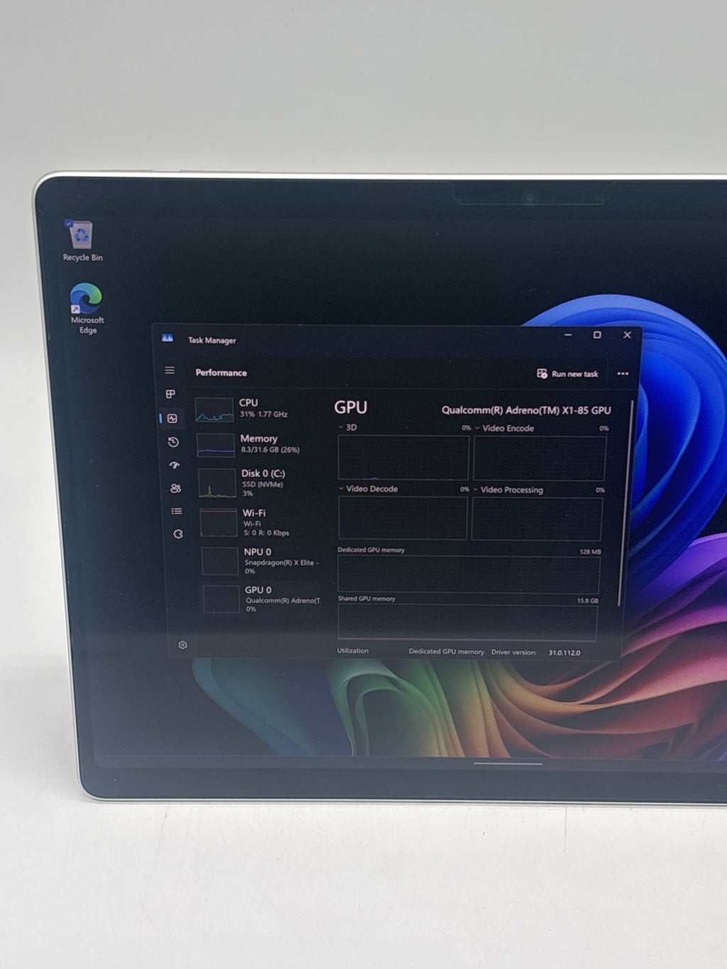 Microsoft 11th Edition 2076 Snapdragon X12 Core 32GB RAM 1TB SSD