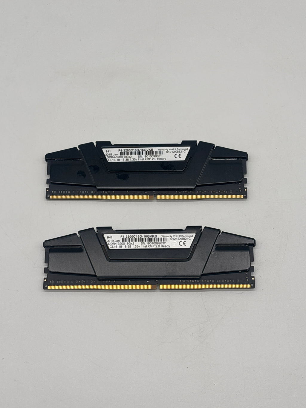 G.Skill Ripjaws F4-3200C 16GB DDR4 RAM - Used, Black