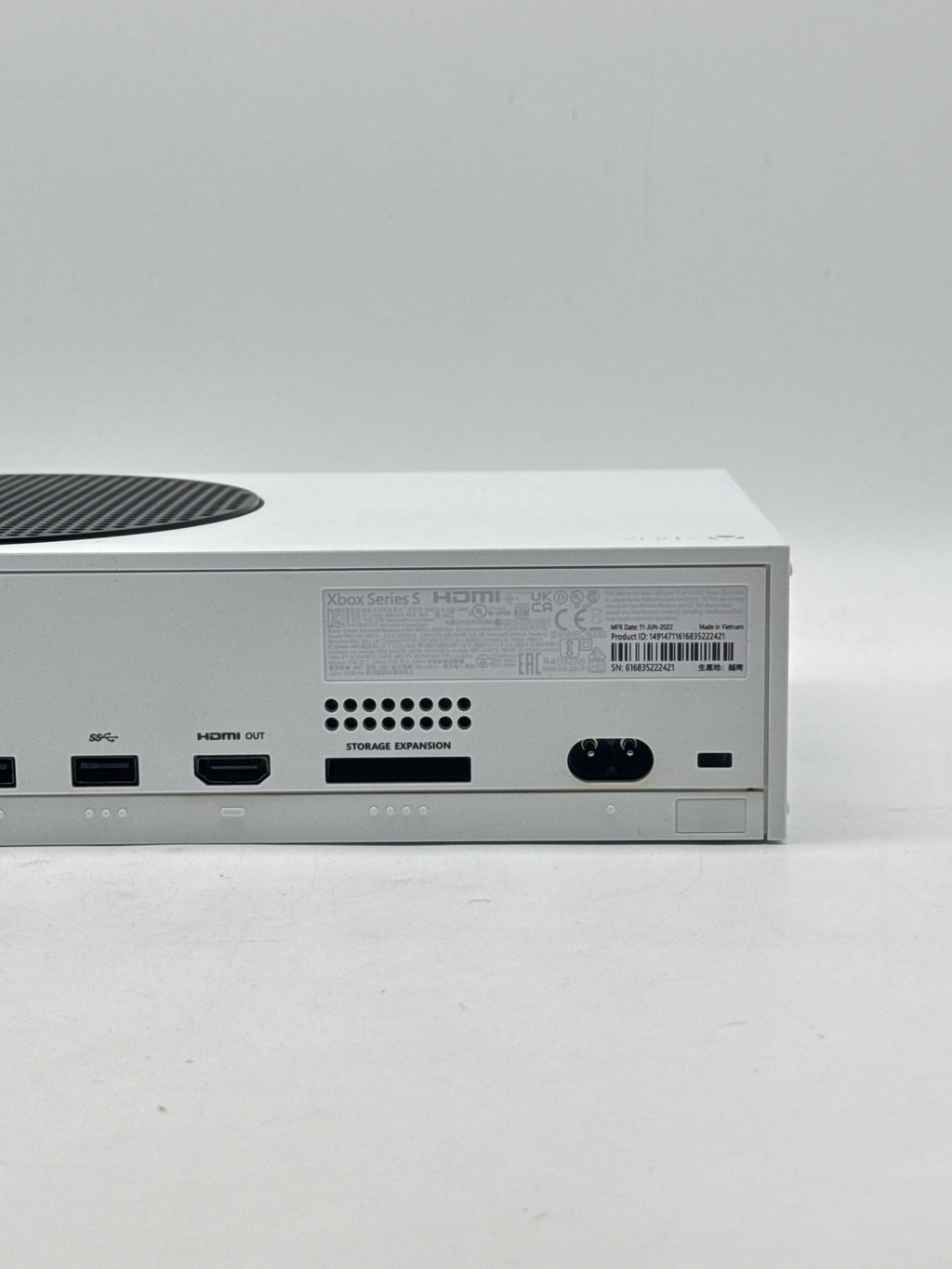 Microsoft Xbox Series S Model 1885 512GB White - Used
