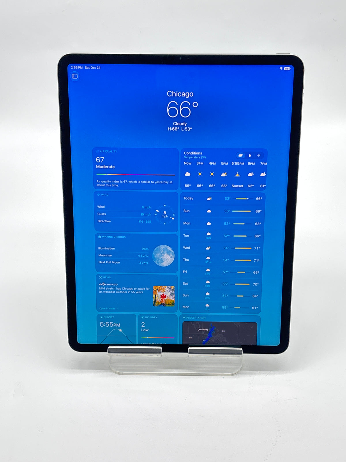 Apple iPad Pro 12.9in 6th Gen M2 256GB Wi-Fi Plus Cellular Read