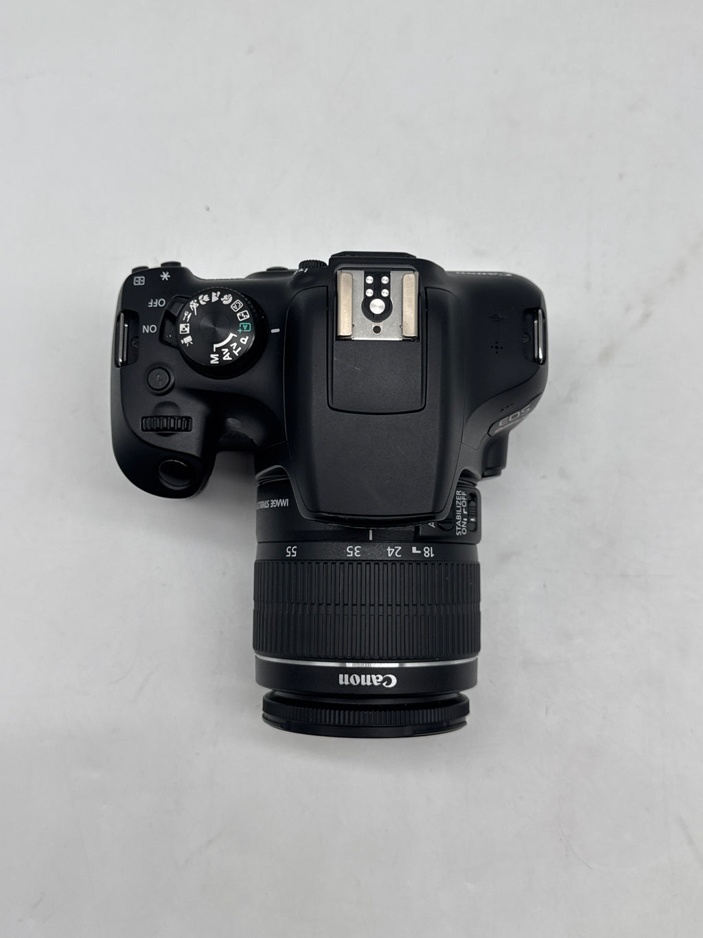 Canon EOS Rebel T6 18.0 MP DSLR Camera W/ Canon Len EF-S 18-55mm f/3.5-5.6 IS II and 2 Charging docks.