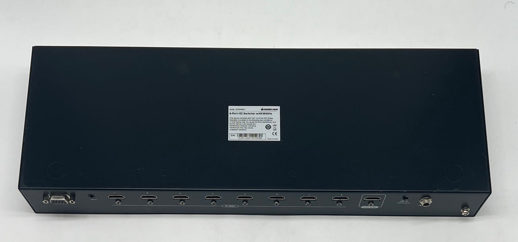 IOGEAR GHSW8481 8-Port HD Audio Video Switch RS232 - Used