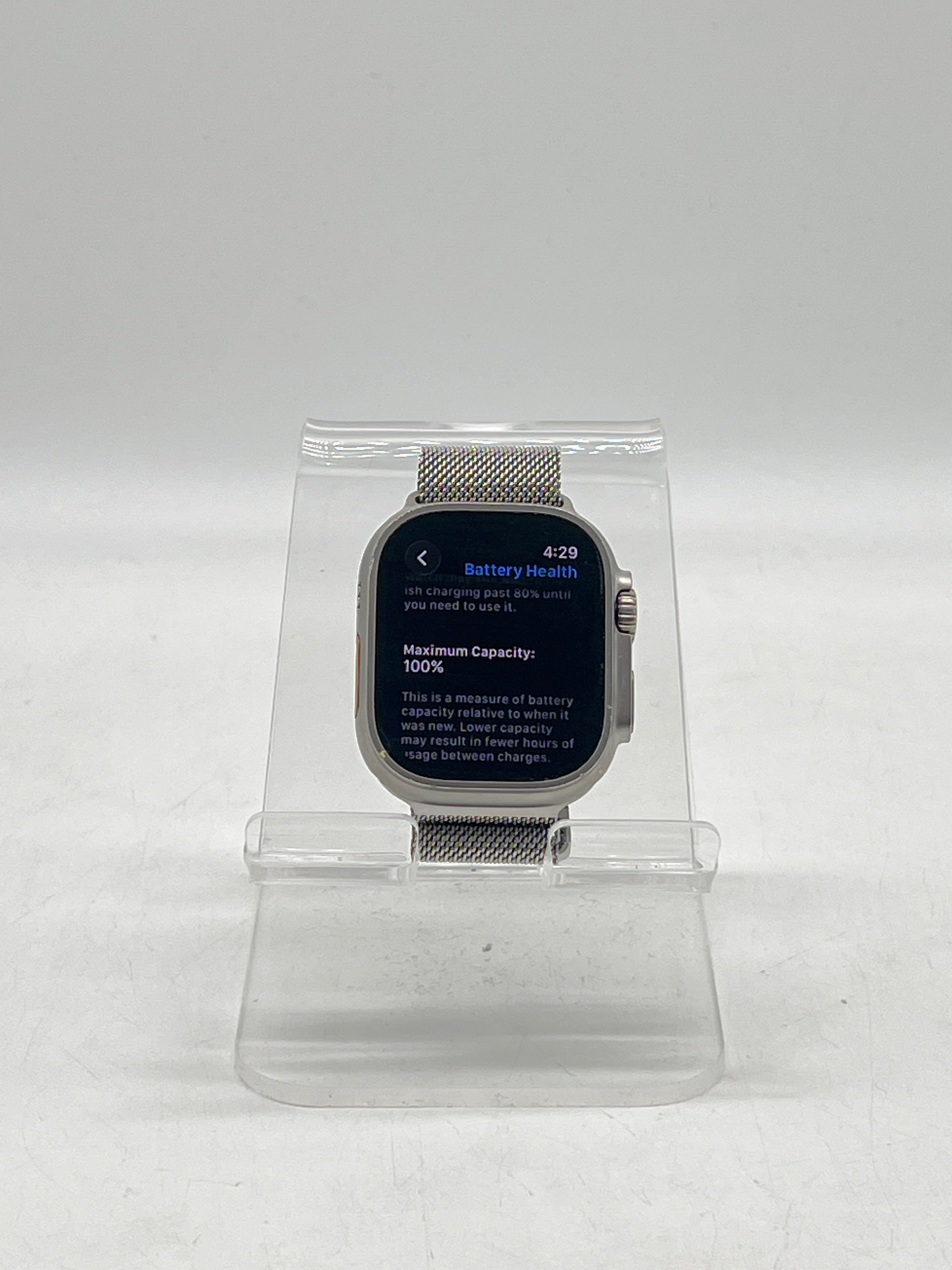Apple Watch Ultra 2 A2986 49mm GPS + Cellular Natural Titanium - Used