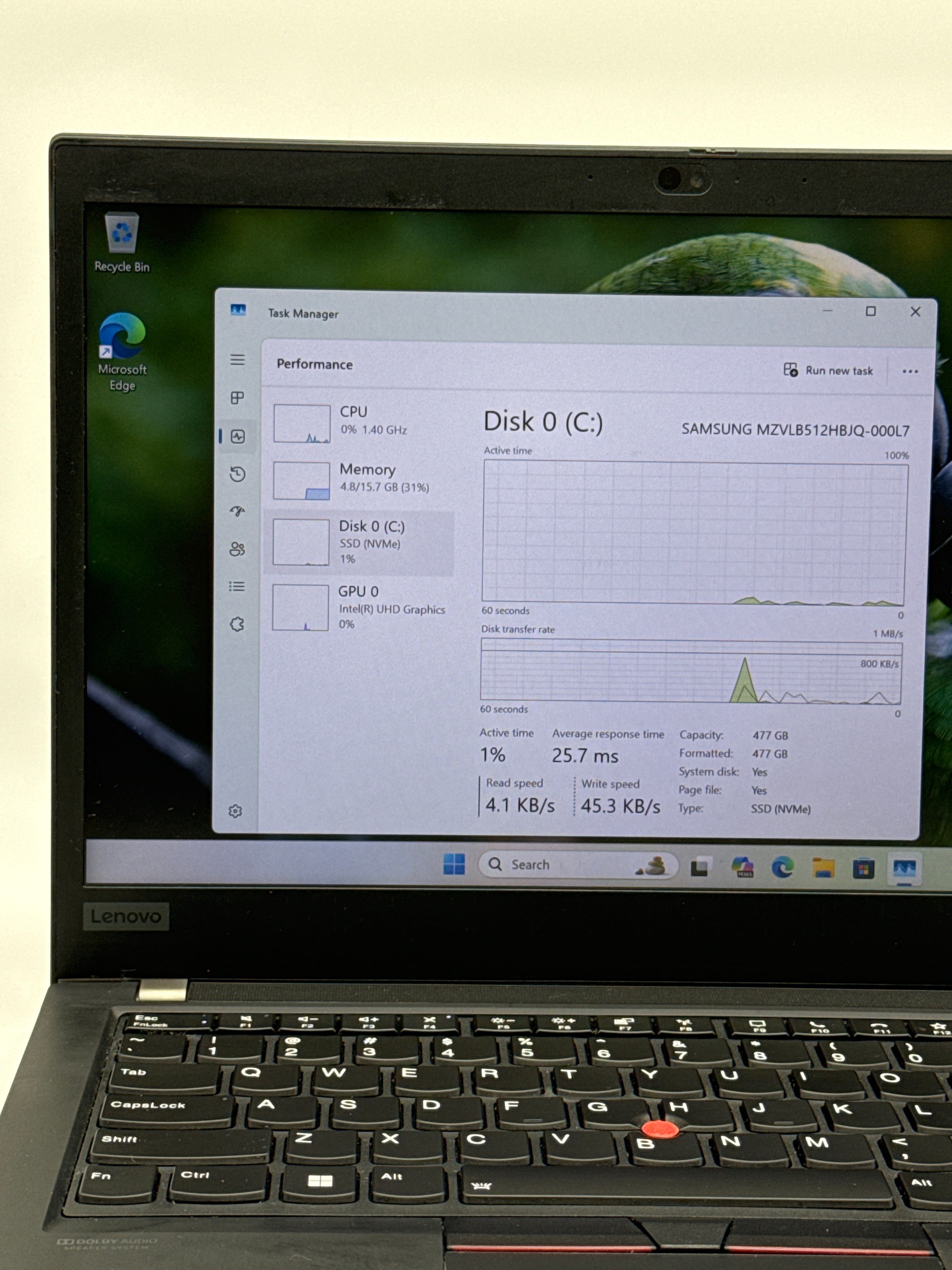 Lenovo ThinkPad T14 Gen 1 i5-1310U 16GB RAM 512GB SSD