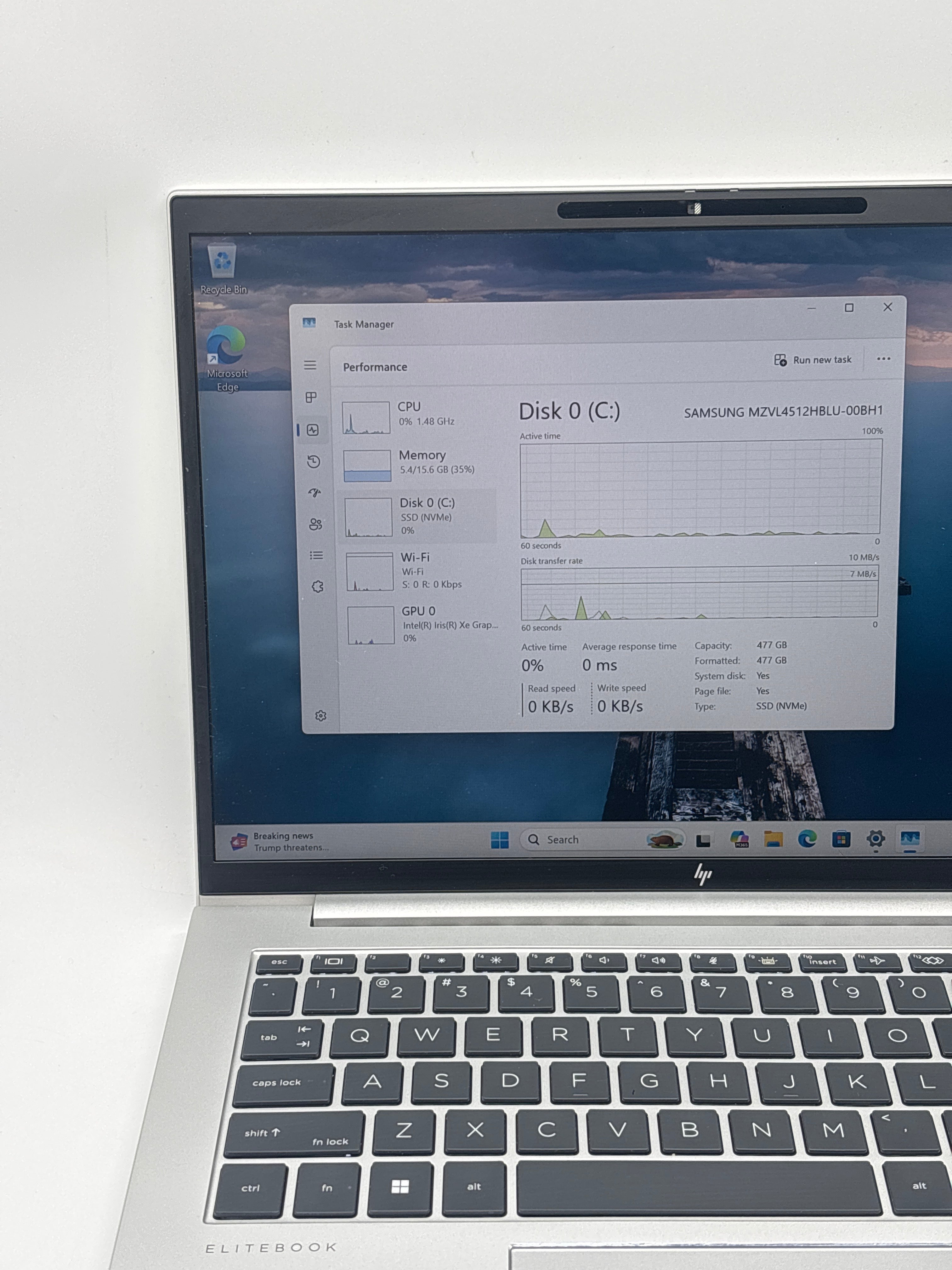 HP EliteBook 840 G10 i7-1365U 16GB RAM 512GB SSD