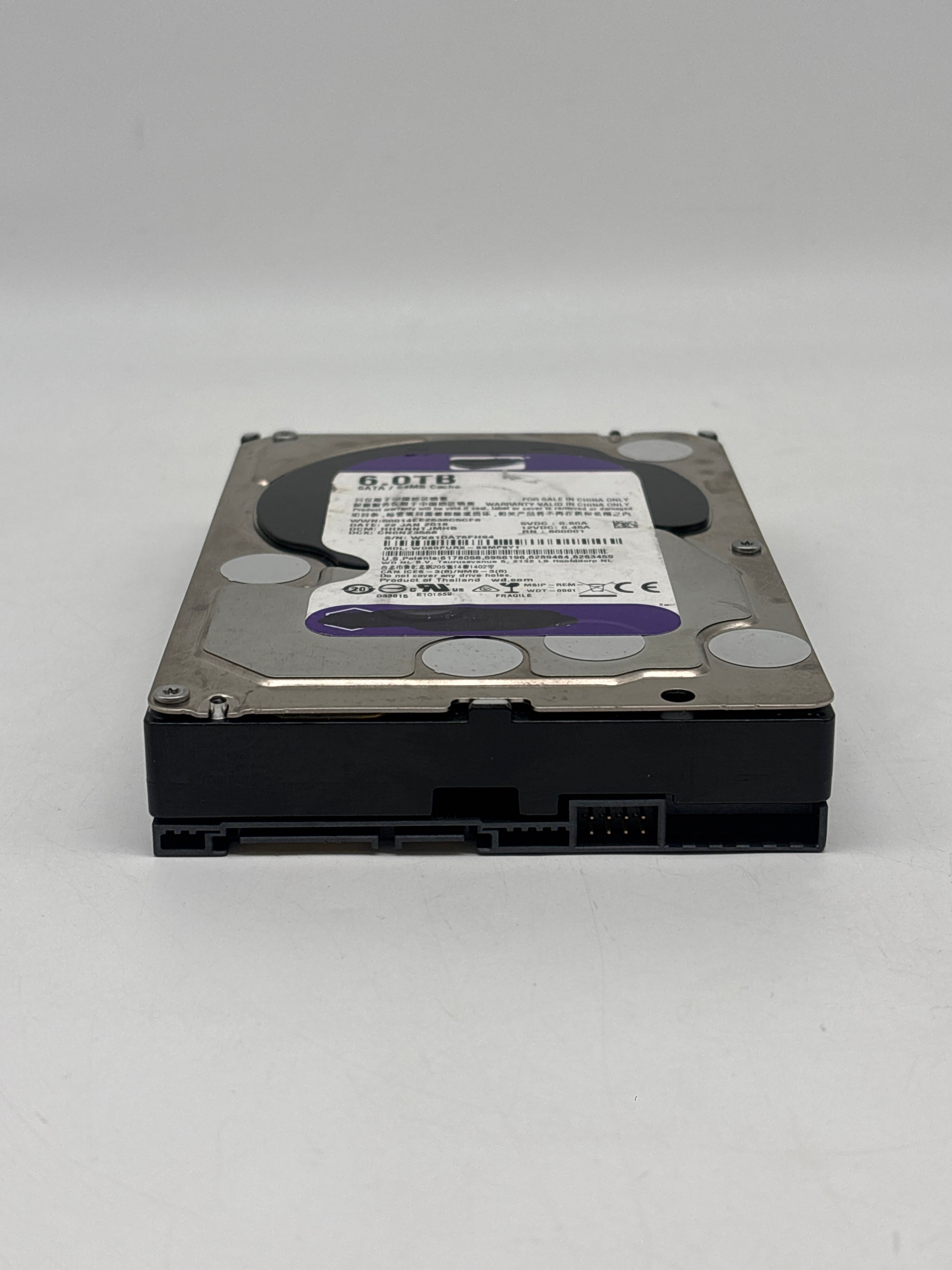 Western Digital Purple 6TB Hard Drive 3.5' NVR Surveillance WD60PURX