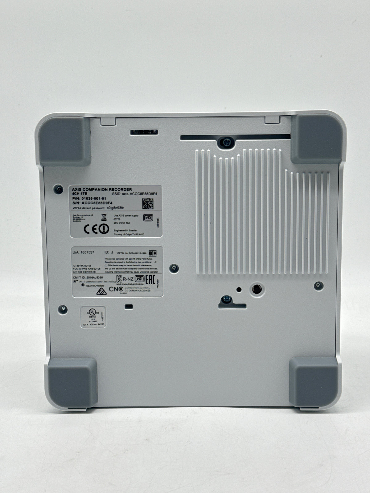 AXIS Companion Recorder 4CH 1TB NVR Network Video Recorder PoE - Used