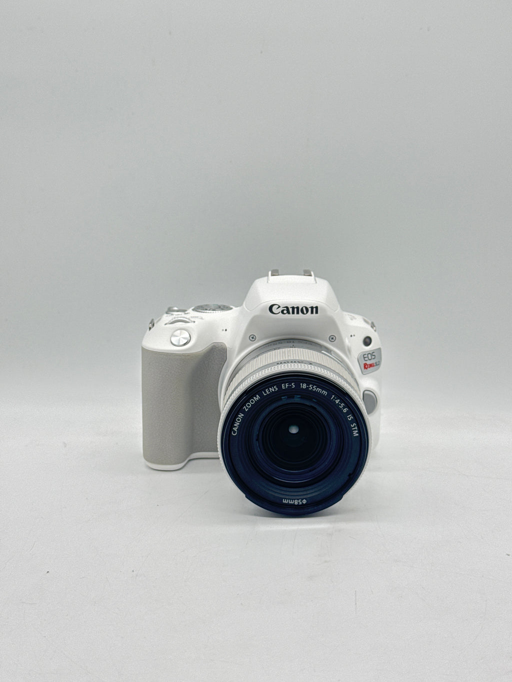 Canon EOS Rebel SL2 DSLR Camera White EF-S 18-55MM Lens - Used