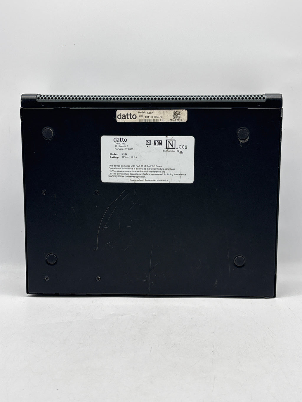 Datto SIRIS 4 Business S4B2 Backup Appliance Intel Xeon D2123IT 32GB RAM Black - Used