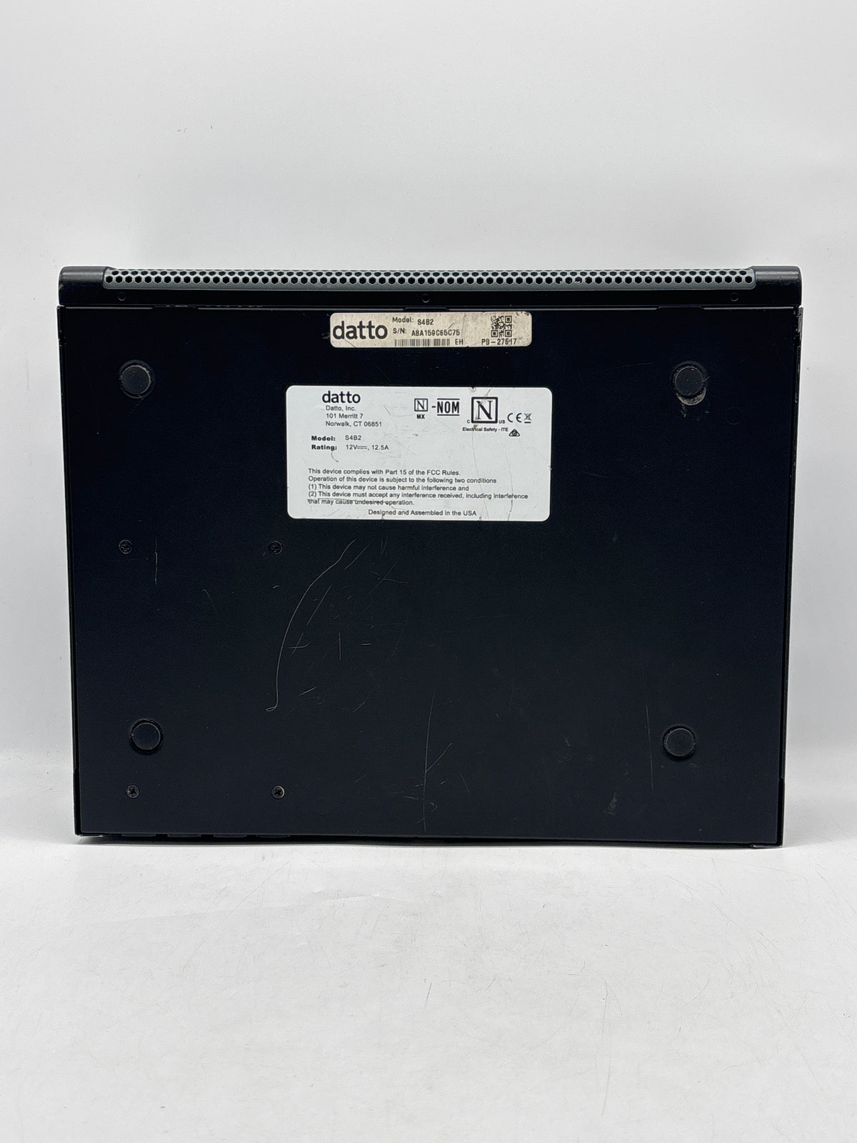 Datto SIRIS 4 Business S4B2 Backup Appliance Intel Xeon D2123IT 32GB RAM Black - Used
