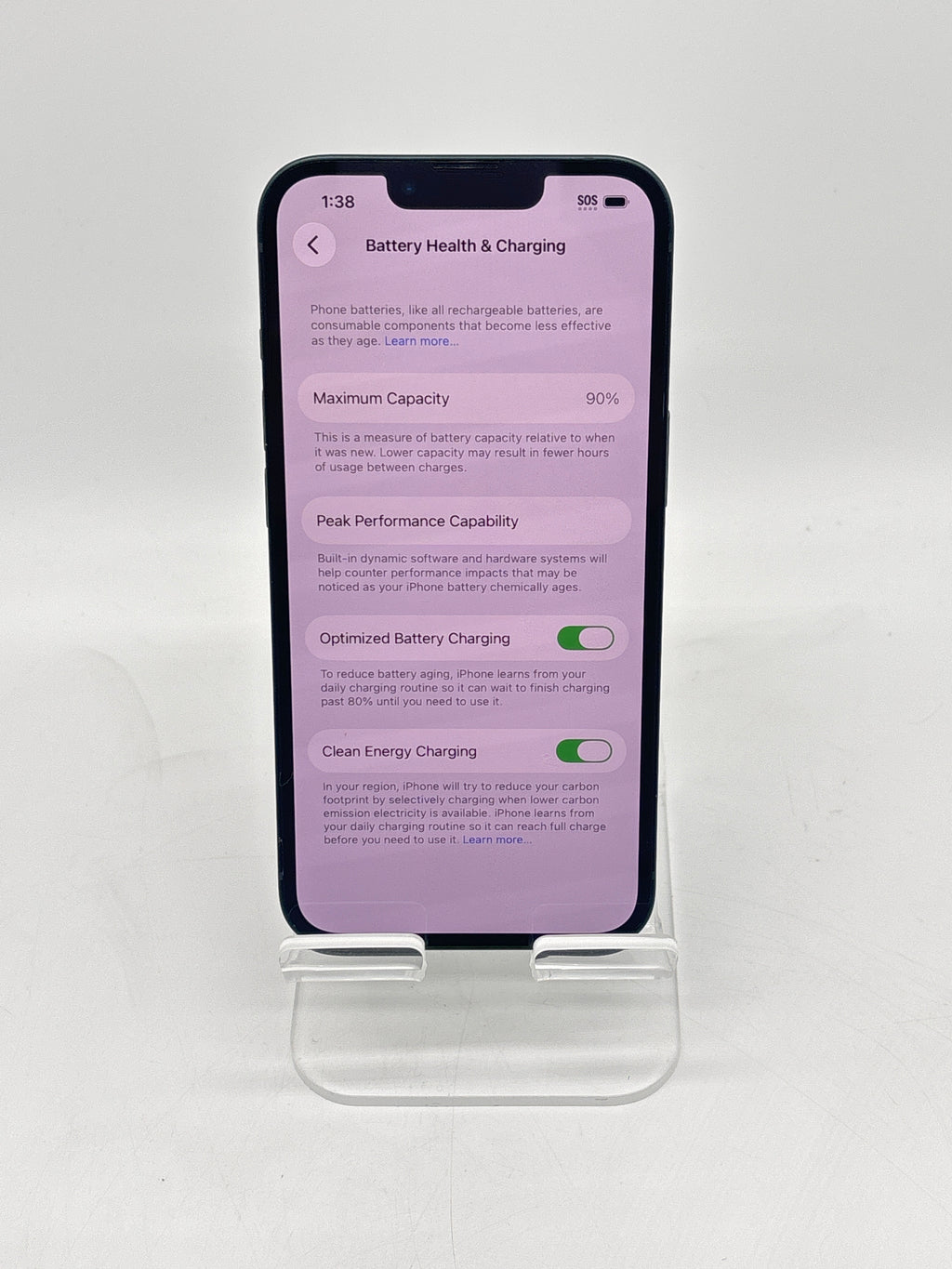 Apple iPhone 13 128 GB Black Unlocked Remotely Managed