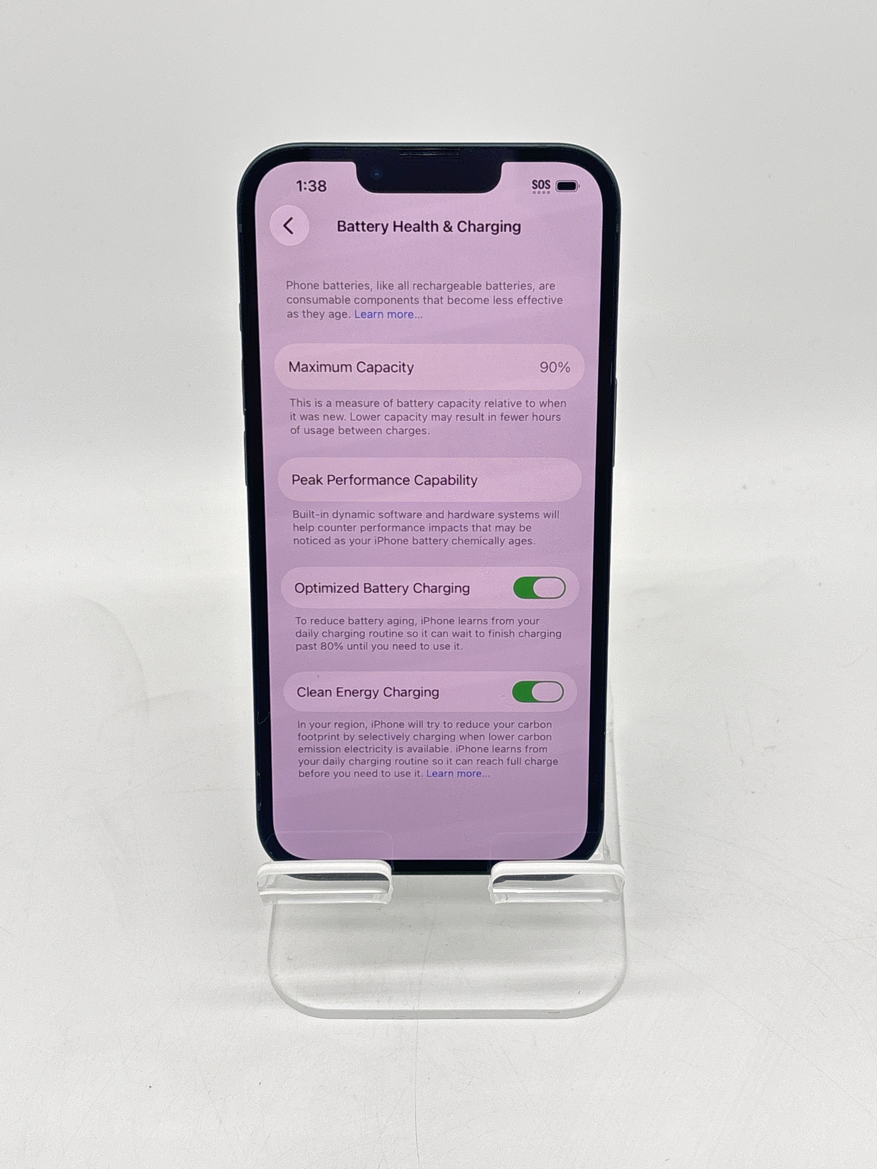 Apple iPhone 13 128 GB Black Unlocked Remotely Managed