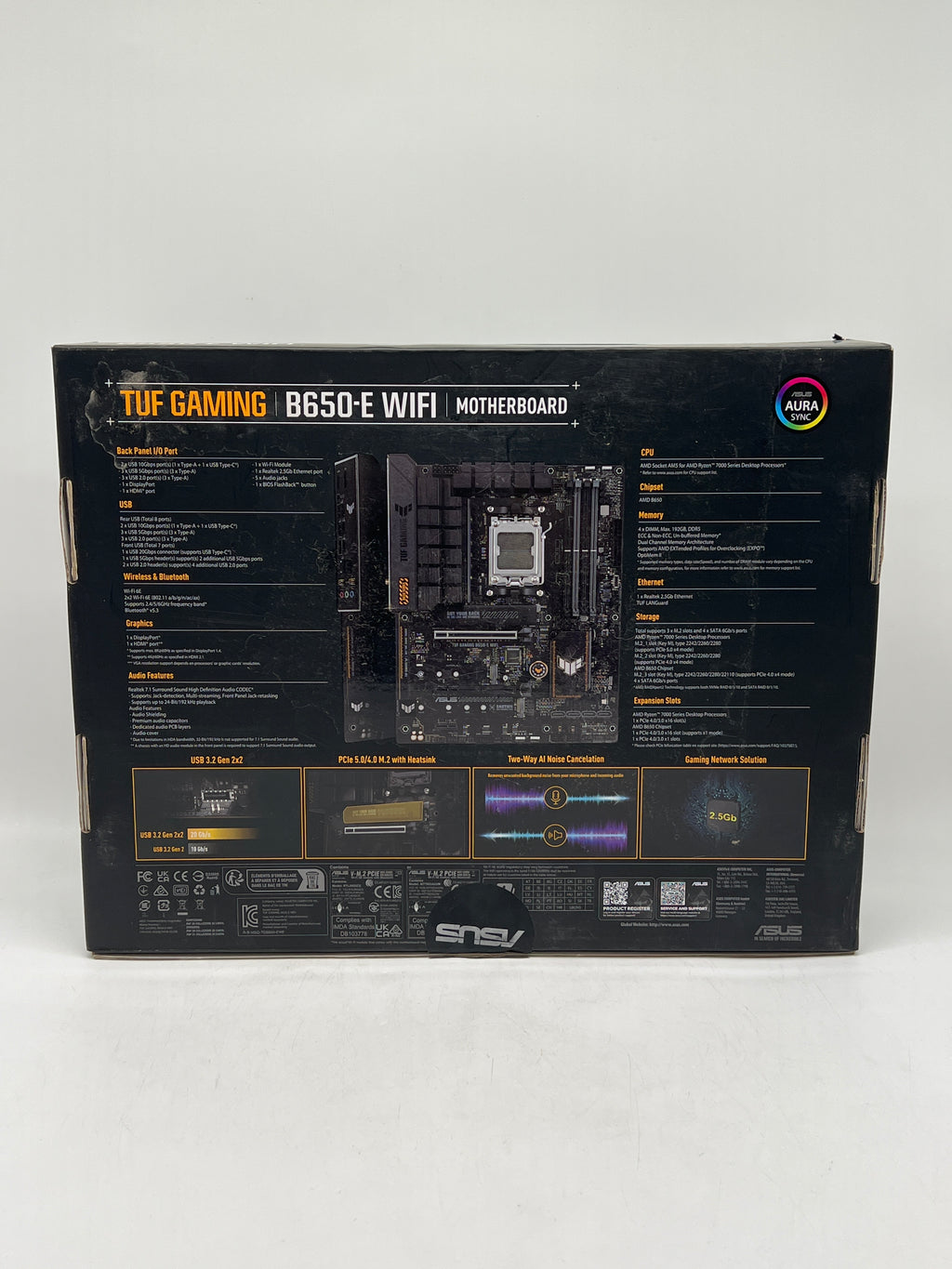 ASUS B650-E WIFITUF GAMING Motherboard AMD Socket AM5 - Used