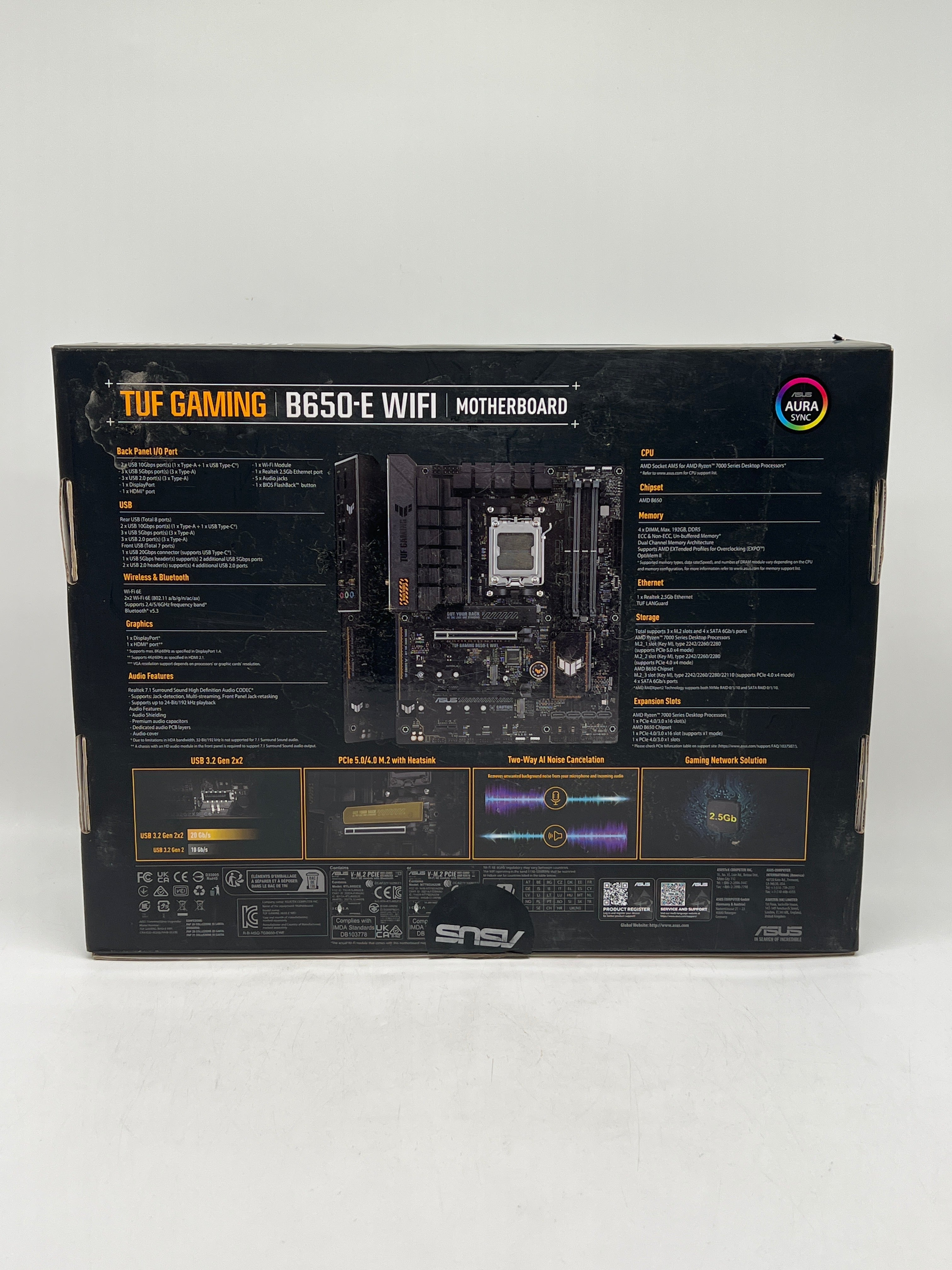 ASUS B650-E WIFITUF GAMING Motherboard AMD Socket AM5 - Used