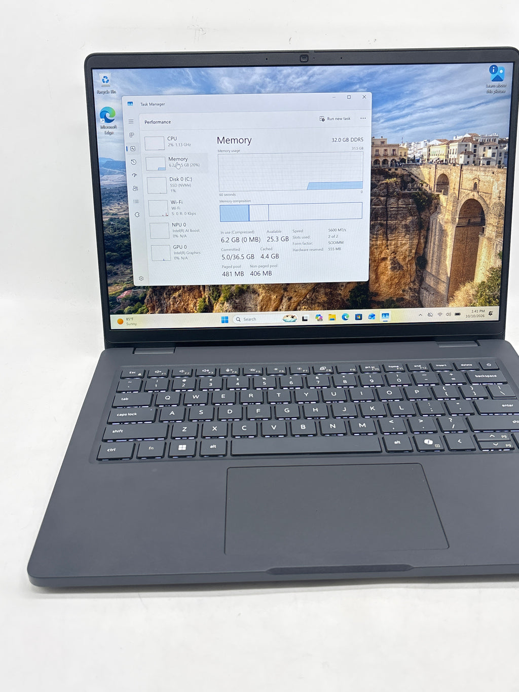Dell Pro 14 PC14250 Ultra 5 235U 32GB RAM 512GB SSD - Used