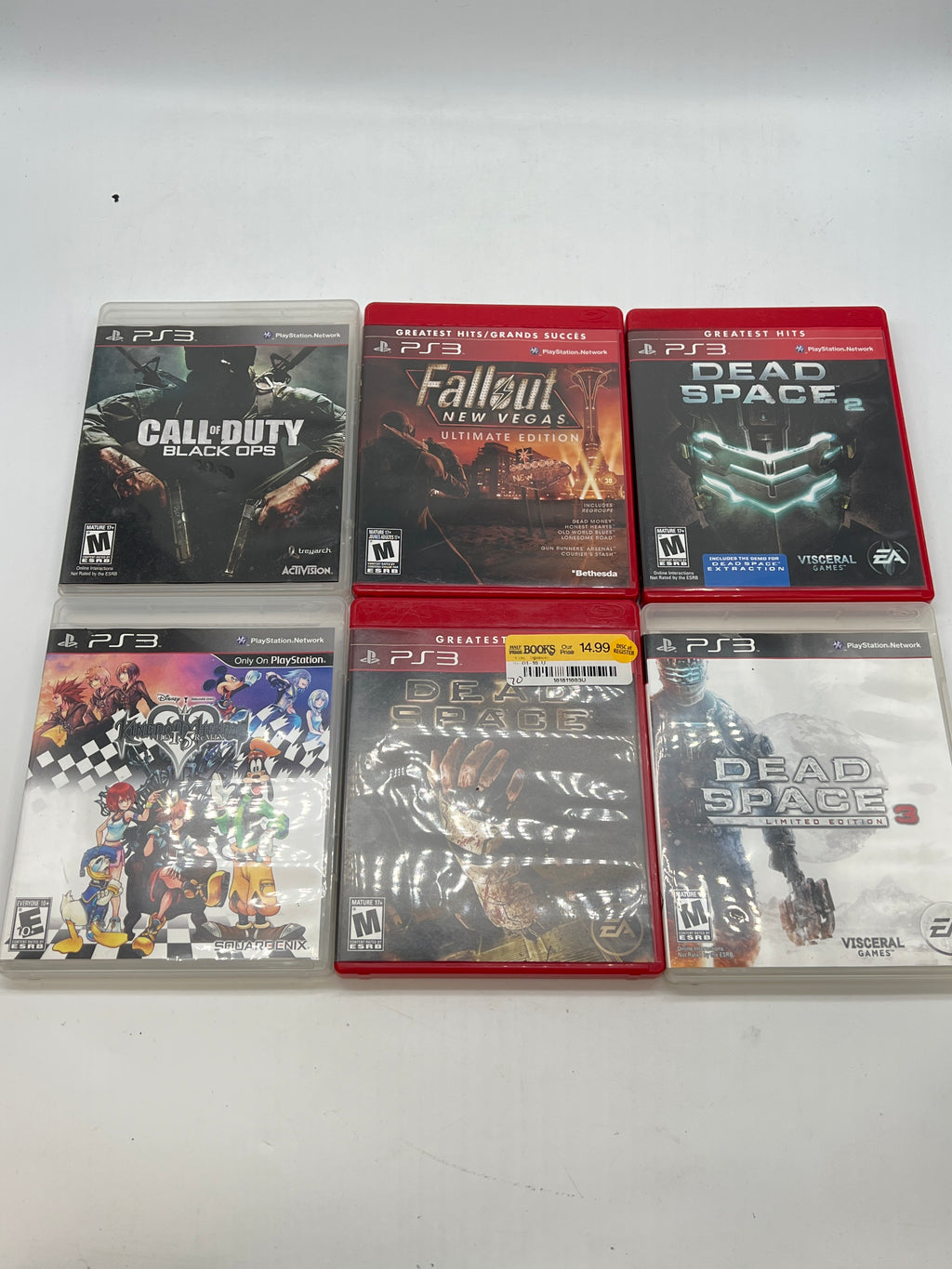 Lot of 15 Sony PlayStation PS3 Games Call of Duty / Battlefield ++